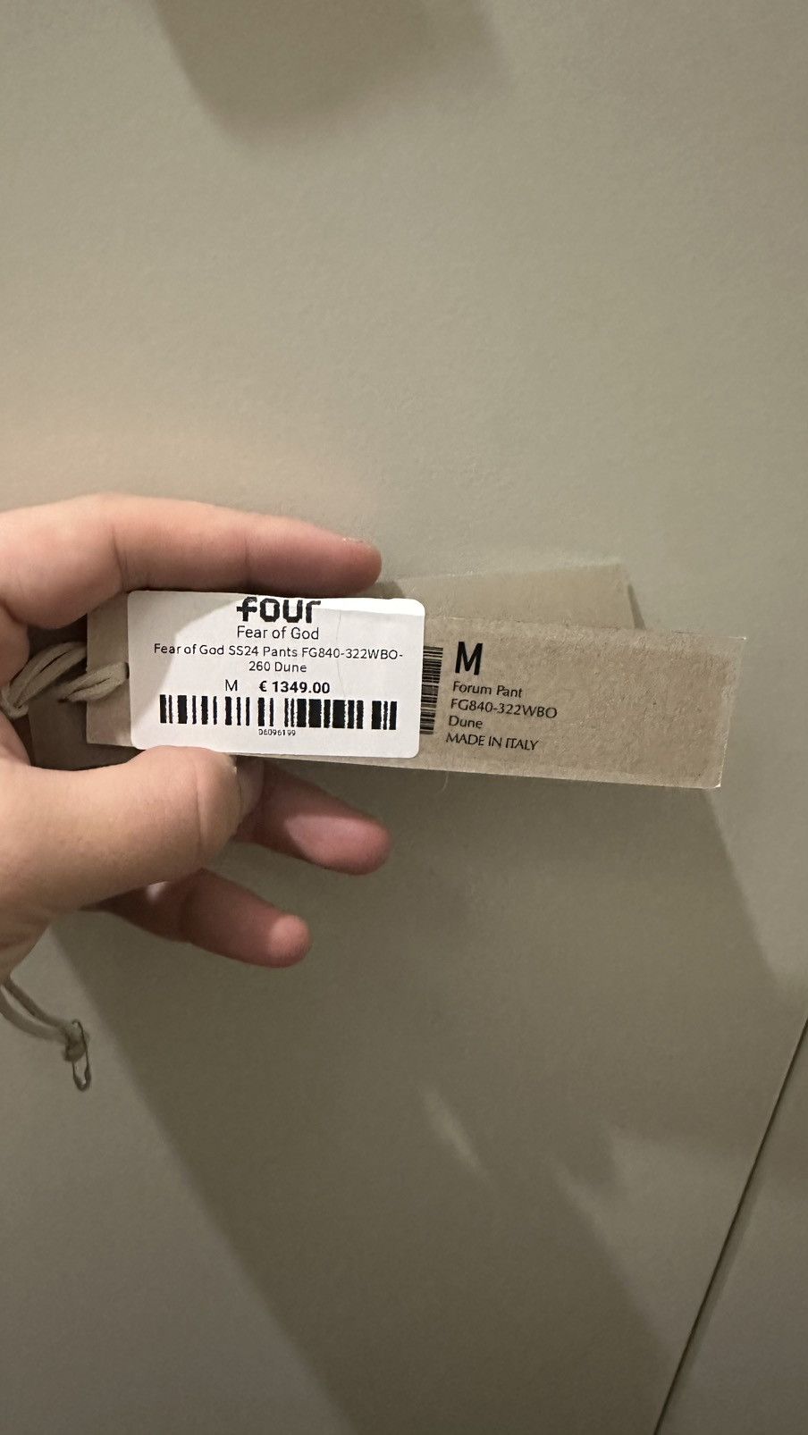 Fear of God Fear of God Forum Pants Size US 32 / EU 48 - 6 Thumbnail