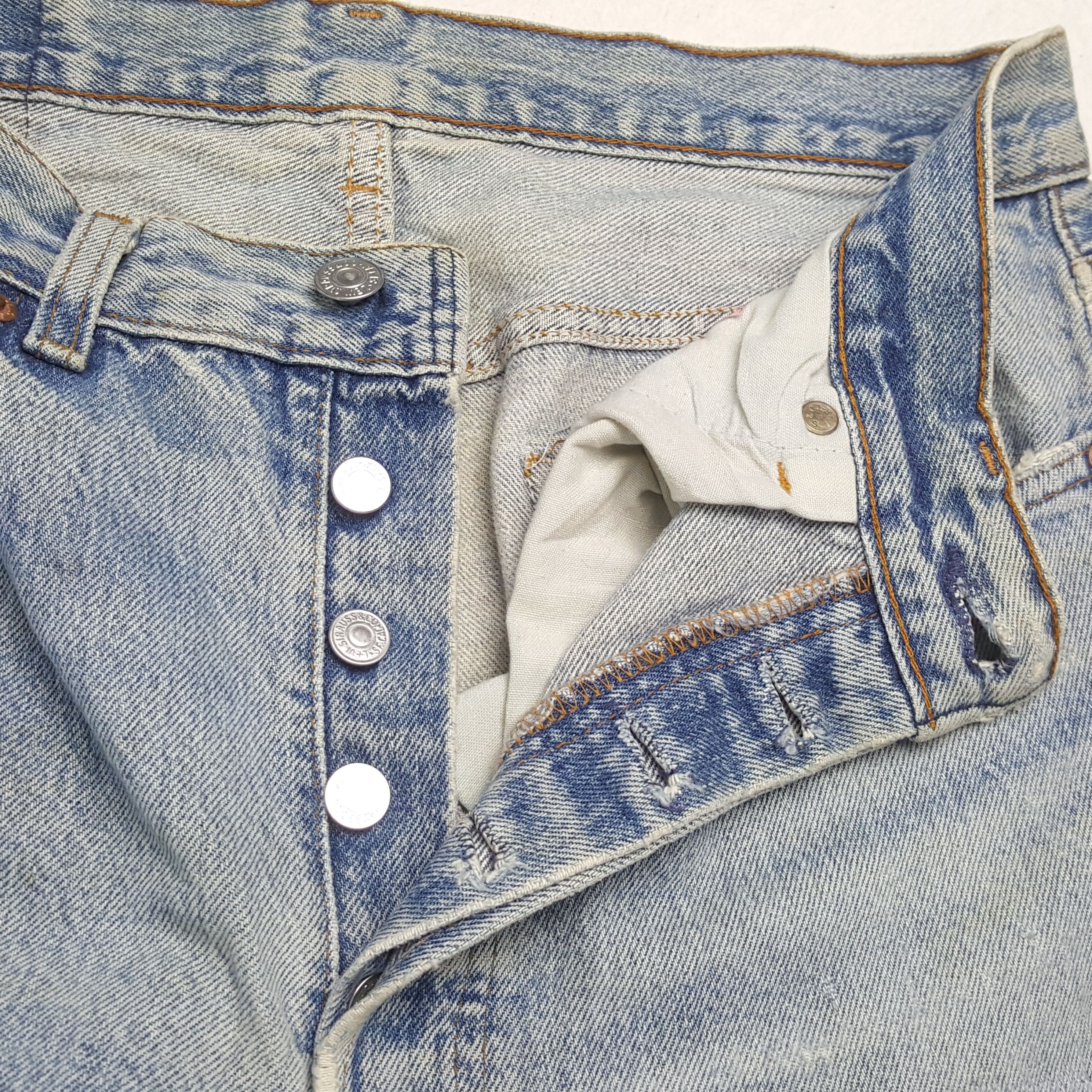 Levi's × Levi's Vintage Clothing × Vintage Vintage LEVI'S Kurt Cobain Distressed Style Denim Jeans Size US 30 / EU 46 - 12 Thumbnail