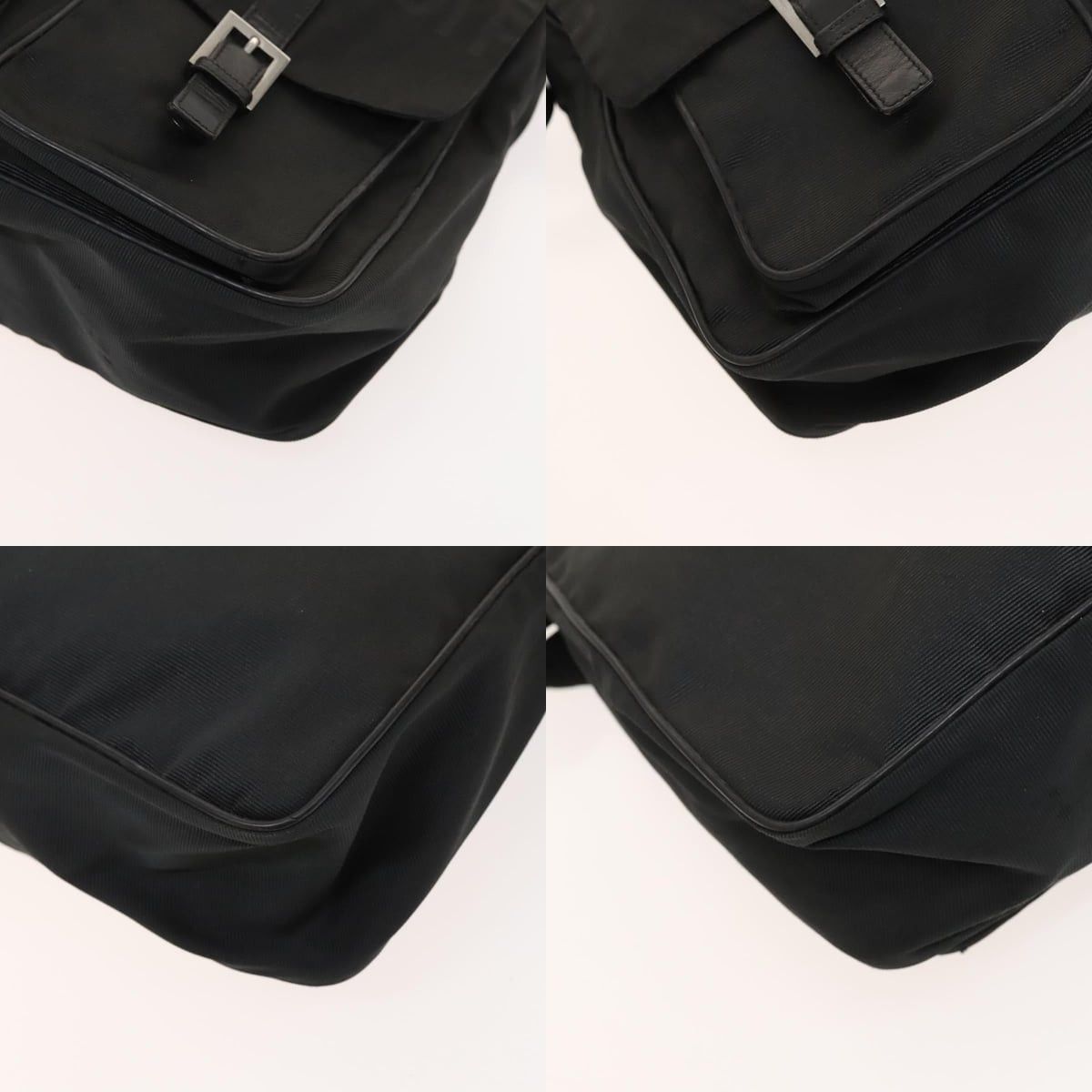 Fendi FENDI Shoulder Bag Nylon Black Silver Size ONE SIZE - 10 Thumbnail