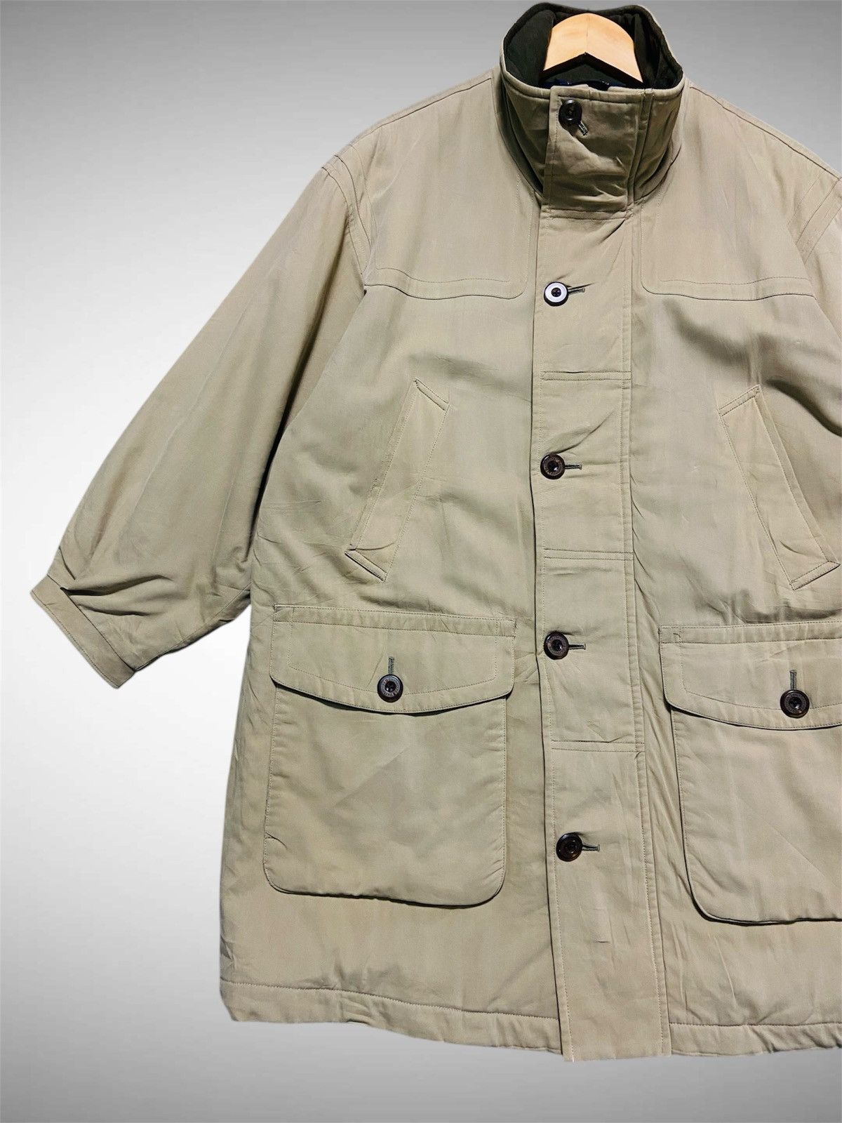 Burberry Vintage Burberry Distressed Jacket Size US L / EU 52-54 / 3 - 4 Thumbnail