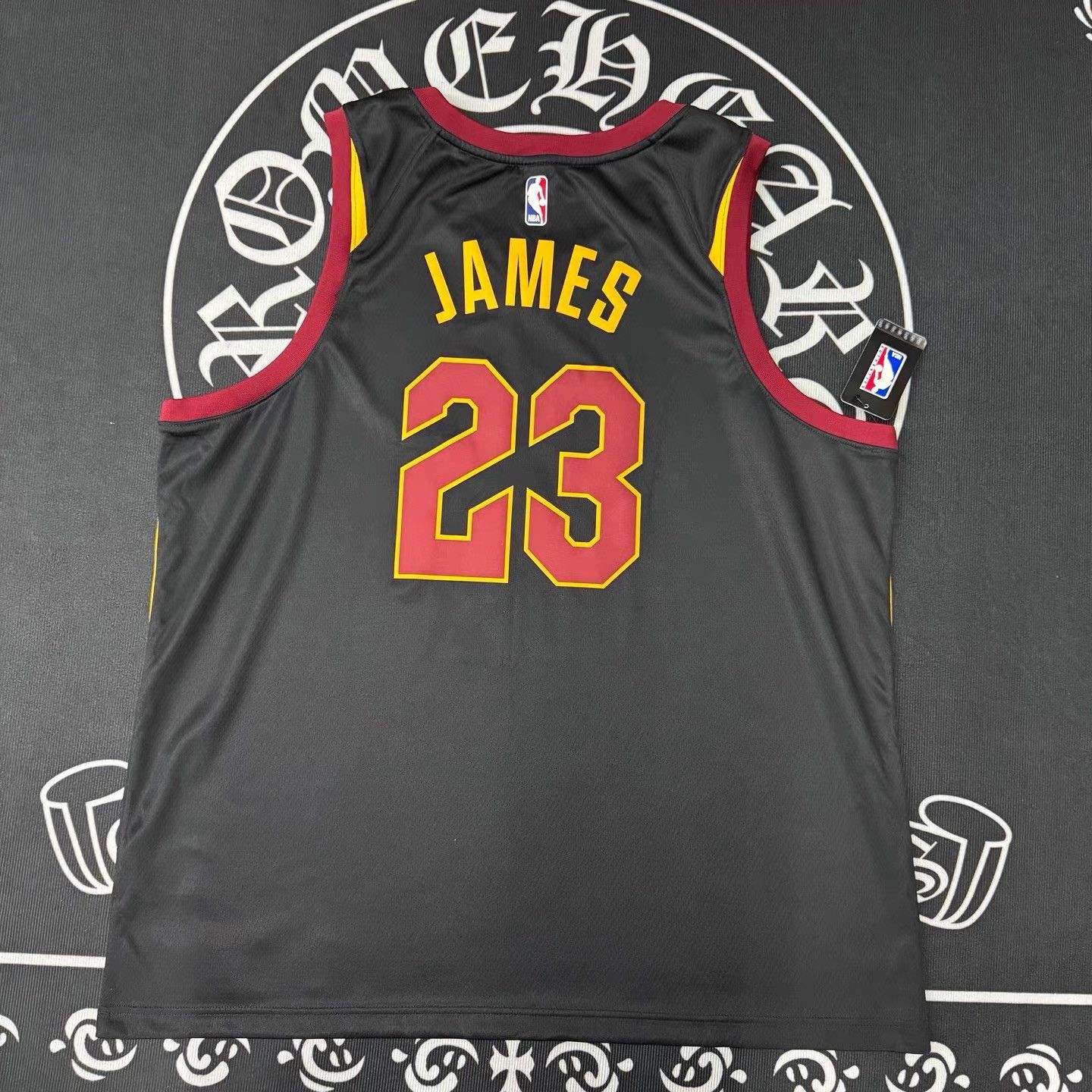 NBA LeBron James NBACleveland Cavaliers Fan Edition Jersey Q10 Size US XXL / EU 58 / 5 - 4 Thumbnail