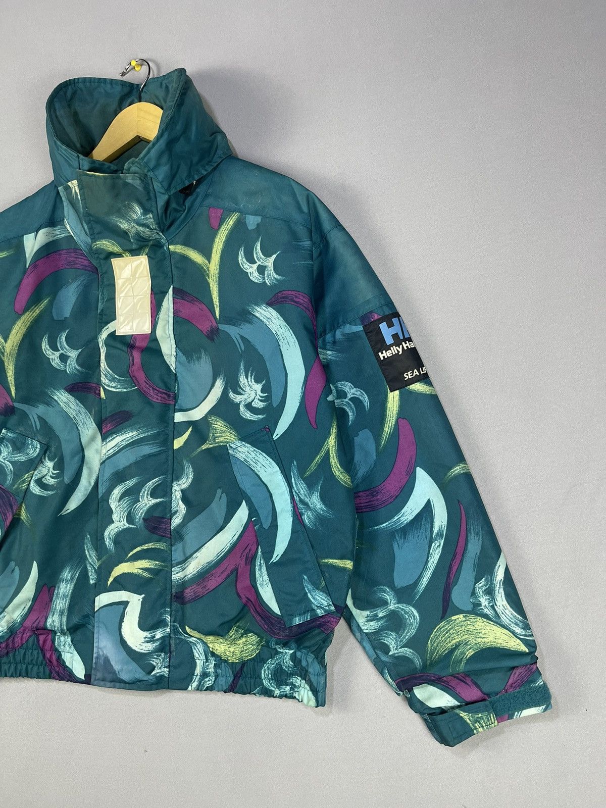 Helly Hansen Vintage HH Helly Hansen Sea Life Wind Breaker Bombers Size US M / EU 48-50 / 2 - 4 Thumbnail