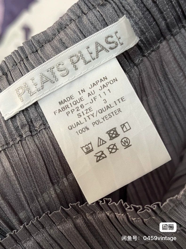 Issey Miyake Issey Miyake size:3 Grey pleated pants Size 42" / US 20 - 2 Thumbnail