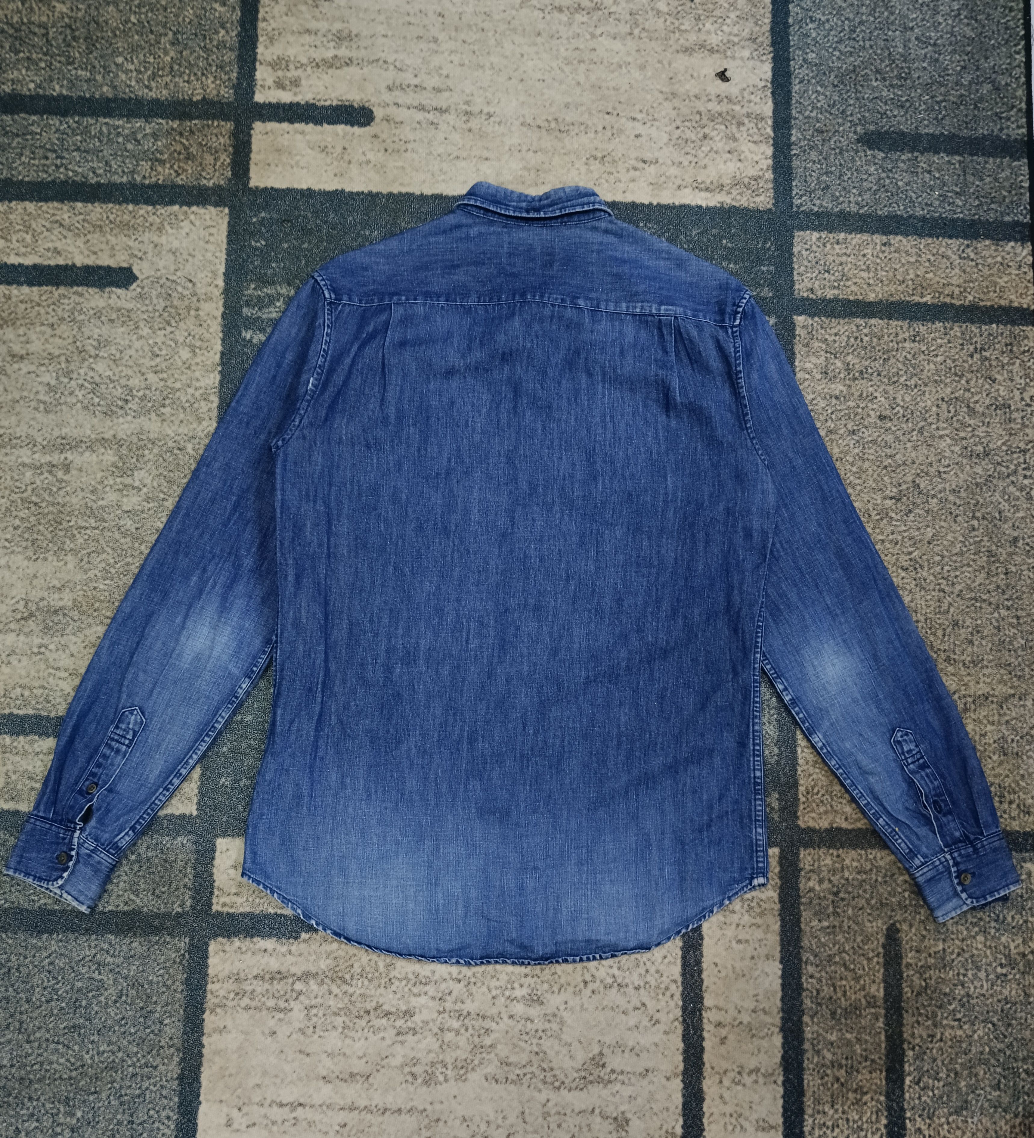 Supreme 0G🔥GRAIL DiSTRESSED DENIM SHIRT SUPREME Size US M / EU 48-50 / 2 - 5 Thumbnail