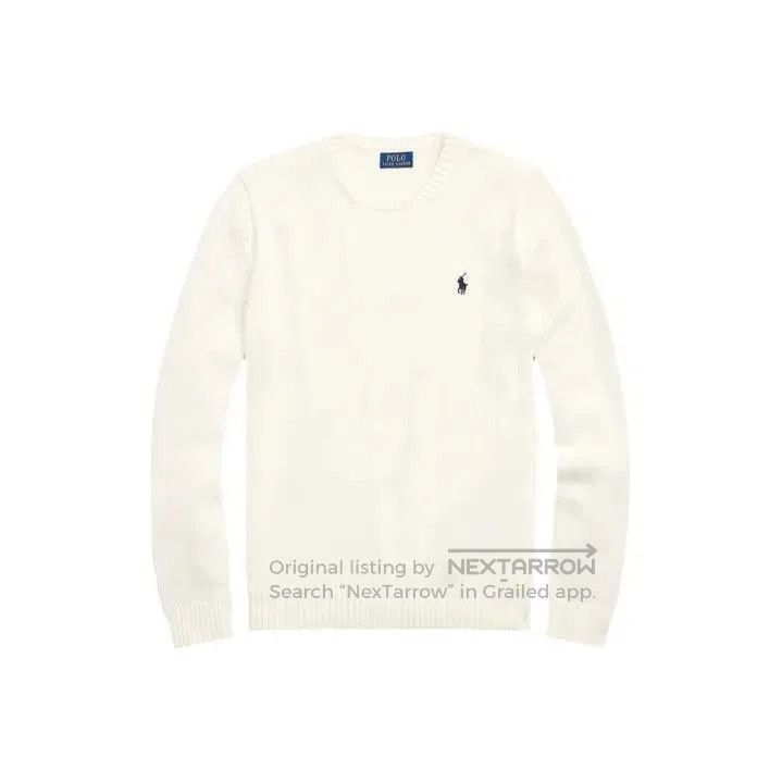 Polo Ralph Lauren Polo Ralph Lauren Solid Pony Embroidered Crewneck Sweater. Size US XL / EU 56 / 4 - 1 Thumbnail
