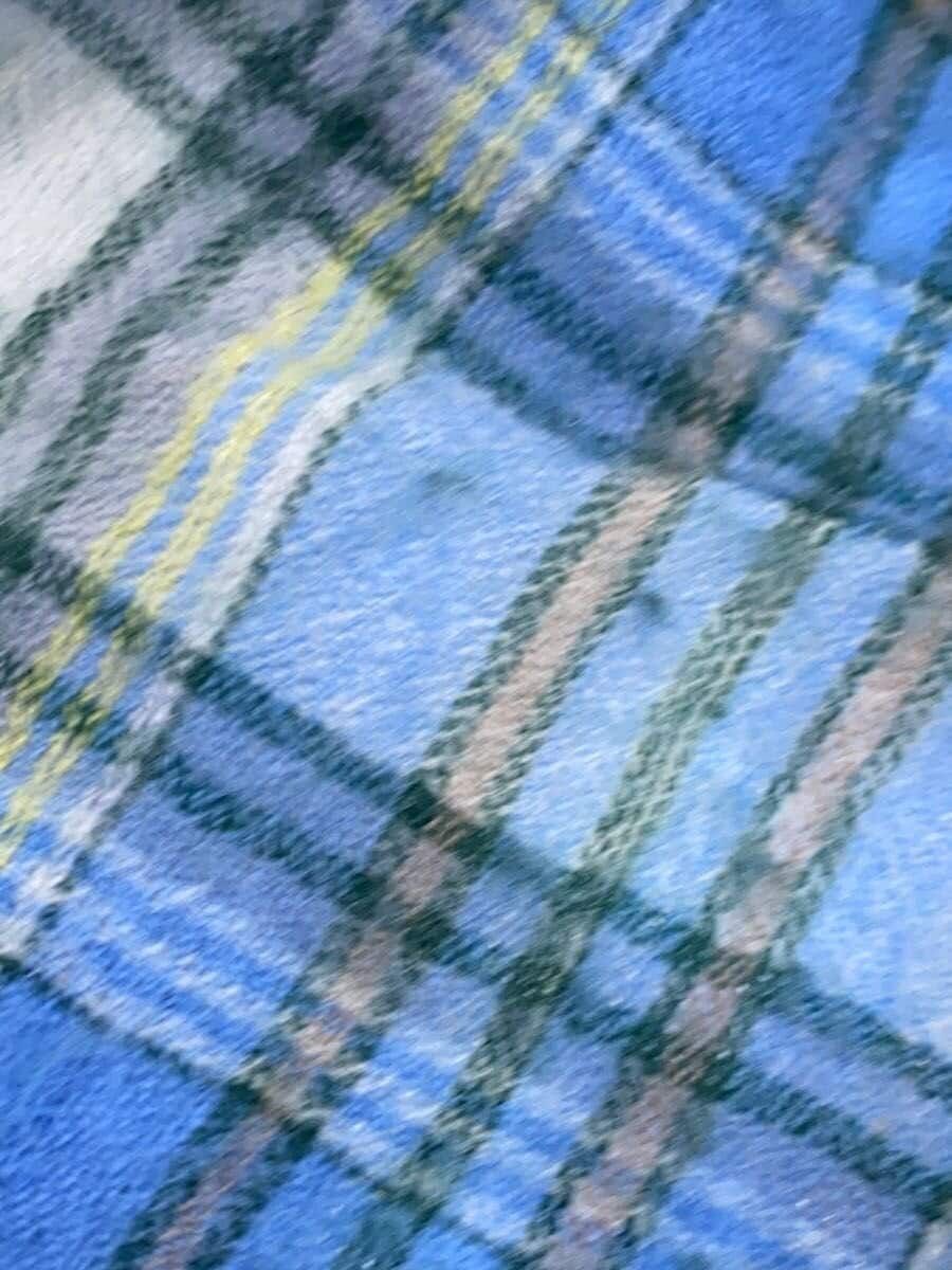 Auralee Blue Airy Wool Check Shirt Size US XXL / EU 58 / 5 - 5 Thumbnail