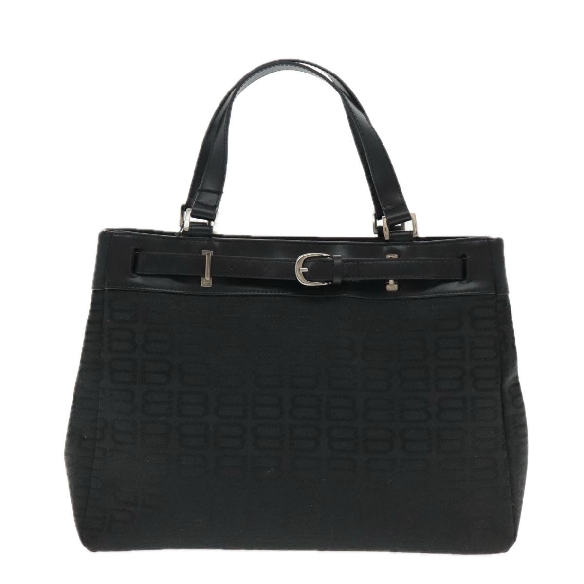 Balenciaga Bb Logo Black Canvas Tote Bag (Pre-Owned) Size ONE SIZE - 1 Thumbnail
