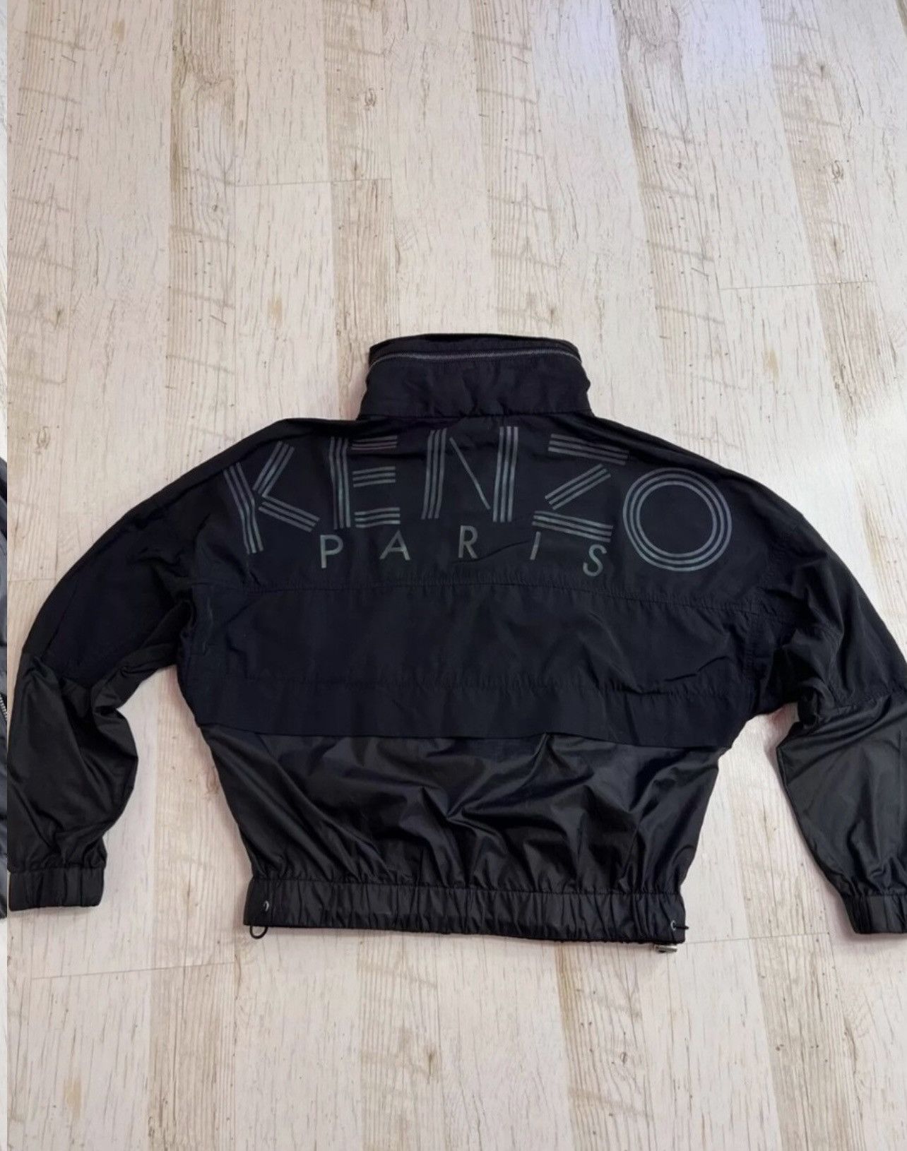 Kenzo Kenzo Lightweight Nylon Bomber Jacket Windbreaker Big Logo Size XS / US 0-2 / IT 36-38 - 8 Thumbnail