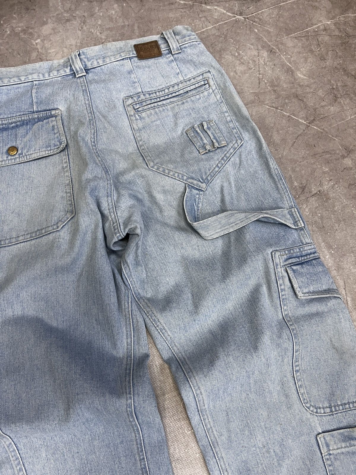 Dolce & Gabbana Dolce Gabbana Archive FW 2000s cargo distressed jeans y2k Size US 34 / EU 50 - 14 Thumbnail