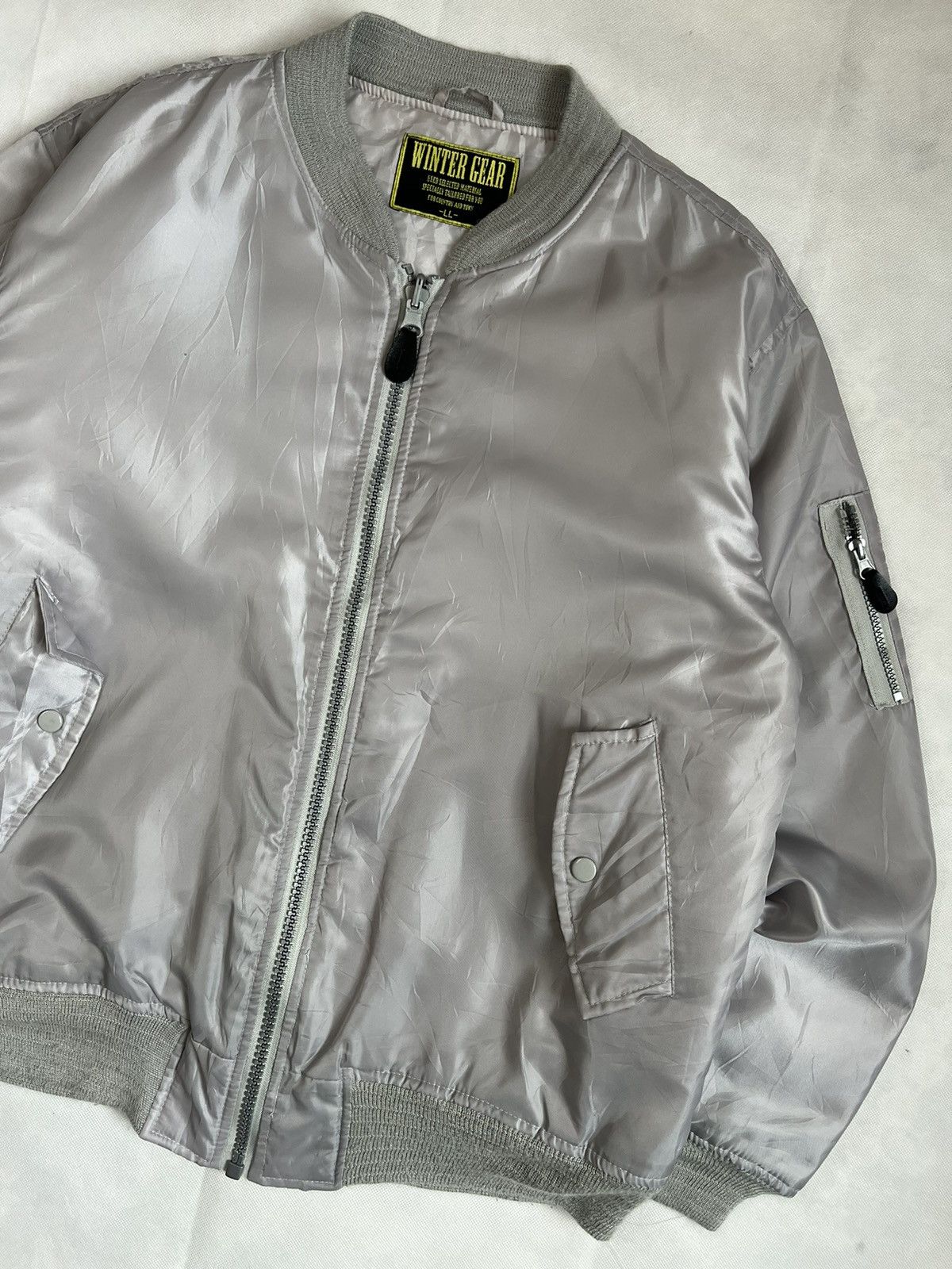 Other Vintage Bomber Jacket Reversible Winter Gear Japanese Brand Size US XL / EU 56 / 4 - 5 Thumbnail