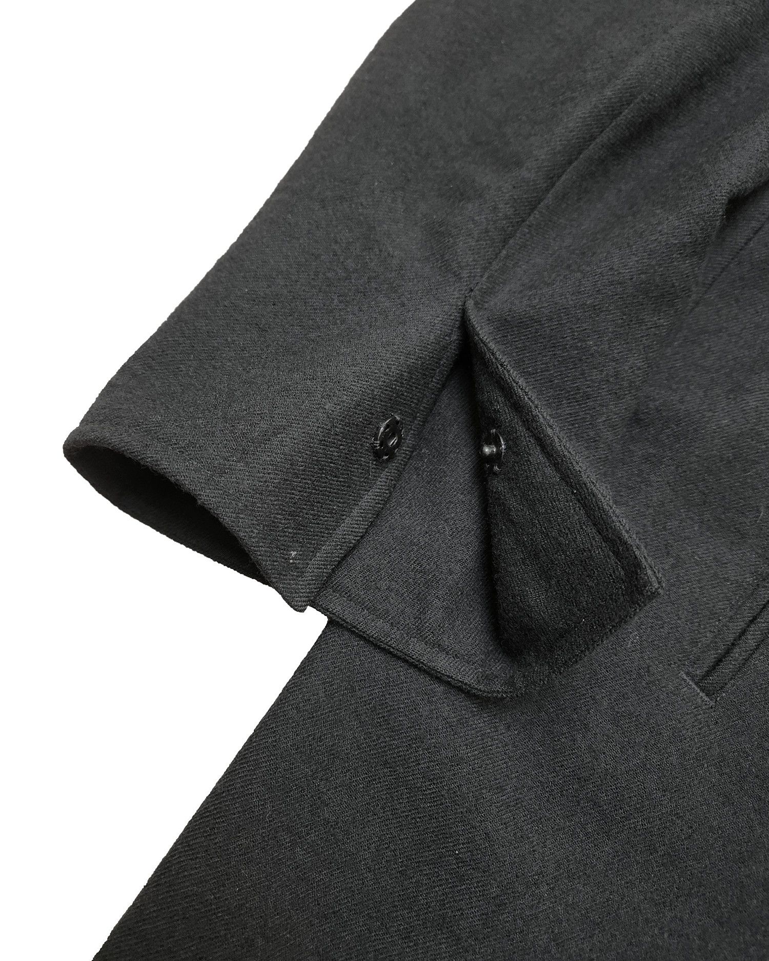 Yohji Yamamoto Y's by Yohji Yamamoto U-Tailored Wool Coat Size S / US 4 / IT 40 - 6 Thumbnail