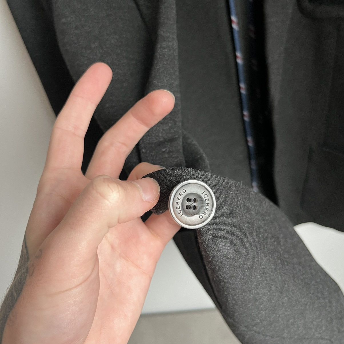 Iceberg Iceberg Men’s Blazer 48 Size 48R - 4 Thumbnail