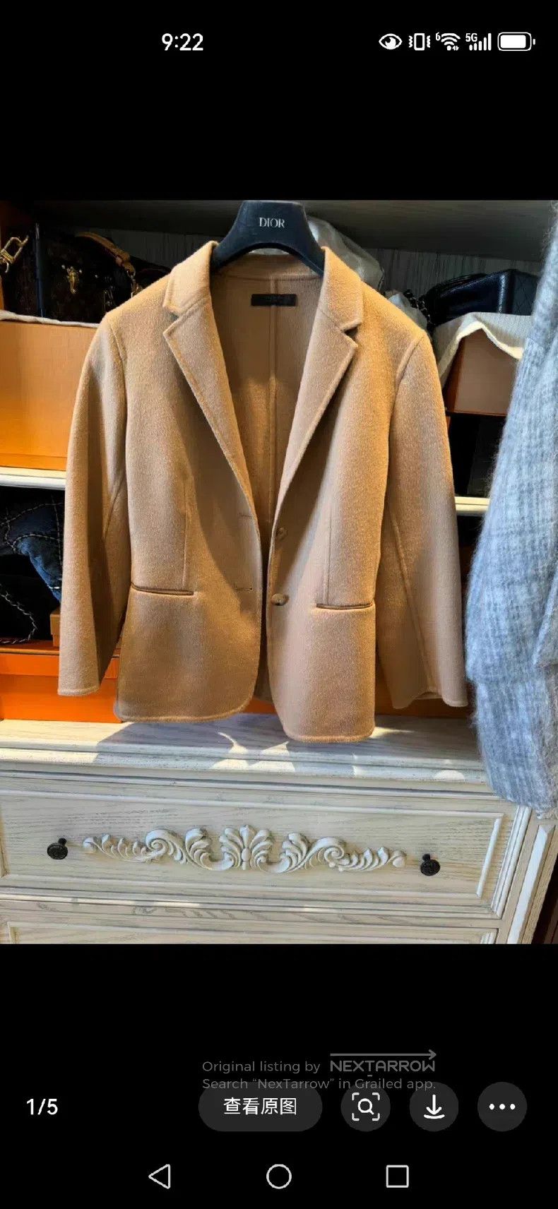The Row The Row size 6 Camel double-faced Suit Jacket Size M / US 6-8 / IT 42-44 - 1 Thumbnail