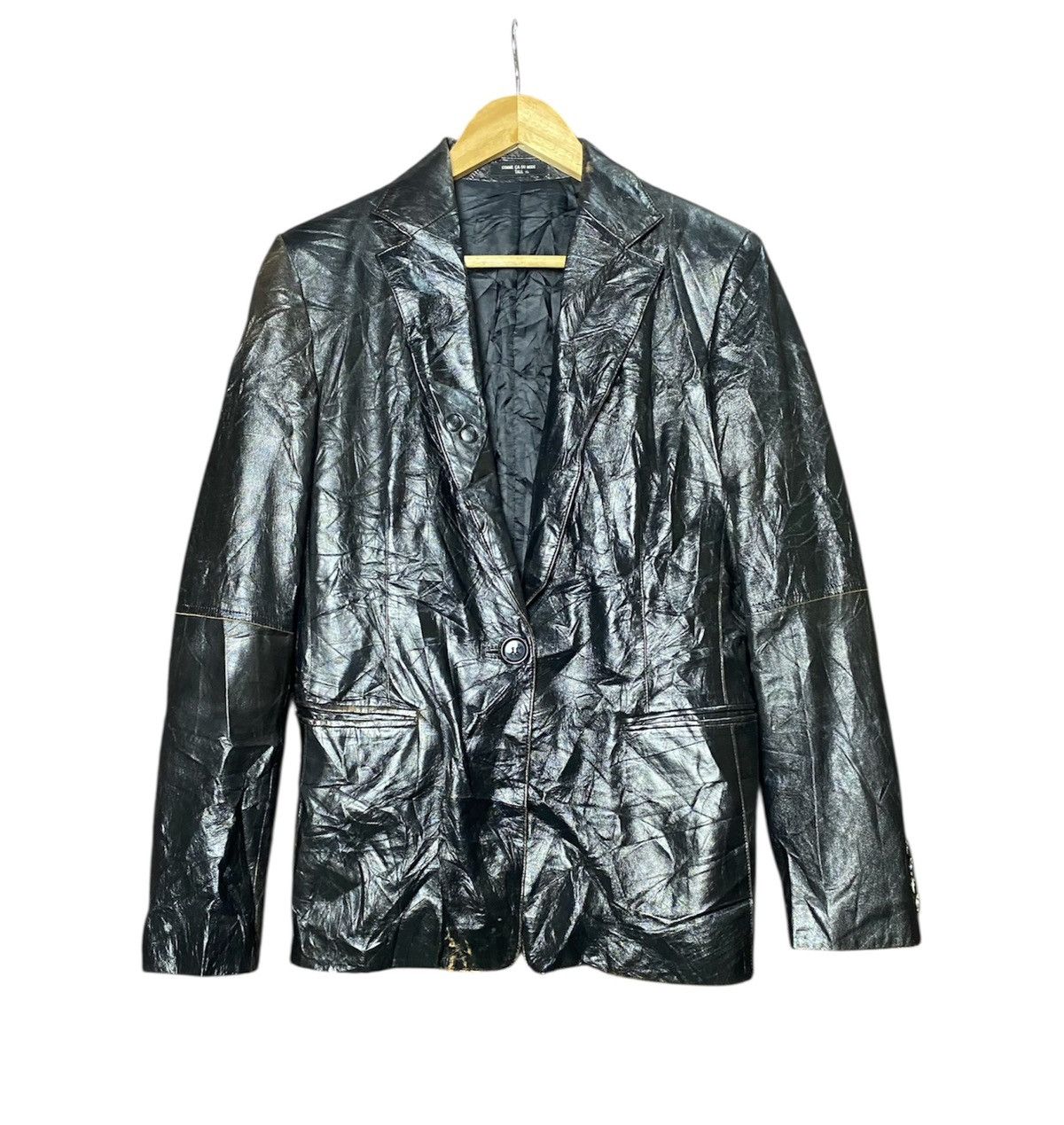 Comme Ca Ism Comme Ca Du Mode Soft Leather Coat Size 38S - 1 Thumbnail