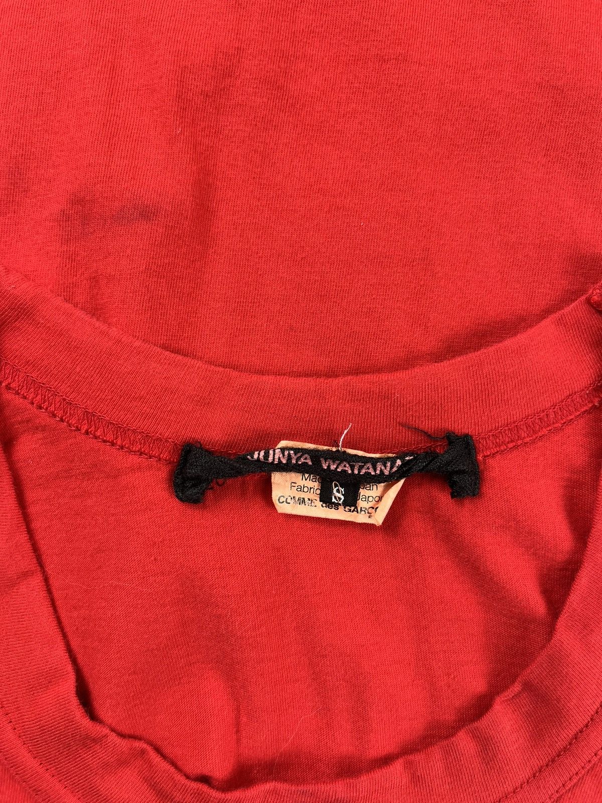 Comme des Garcons AW06 Junya Watanabe Tattoo Stick Tank Top Red Size US S / EU 44-46 / 1 - 4 Thumbnail