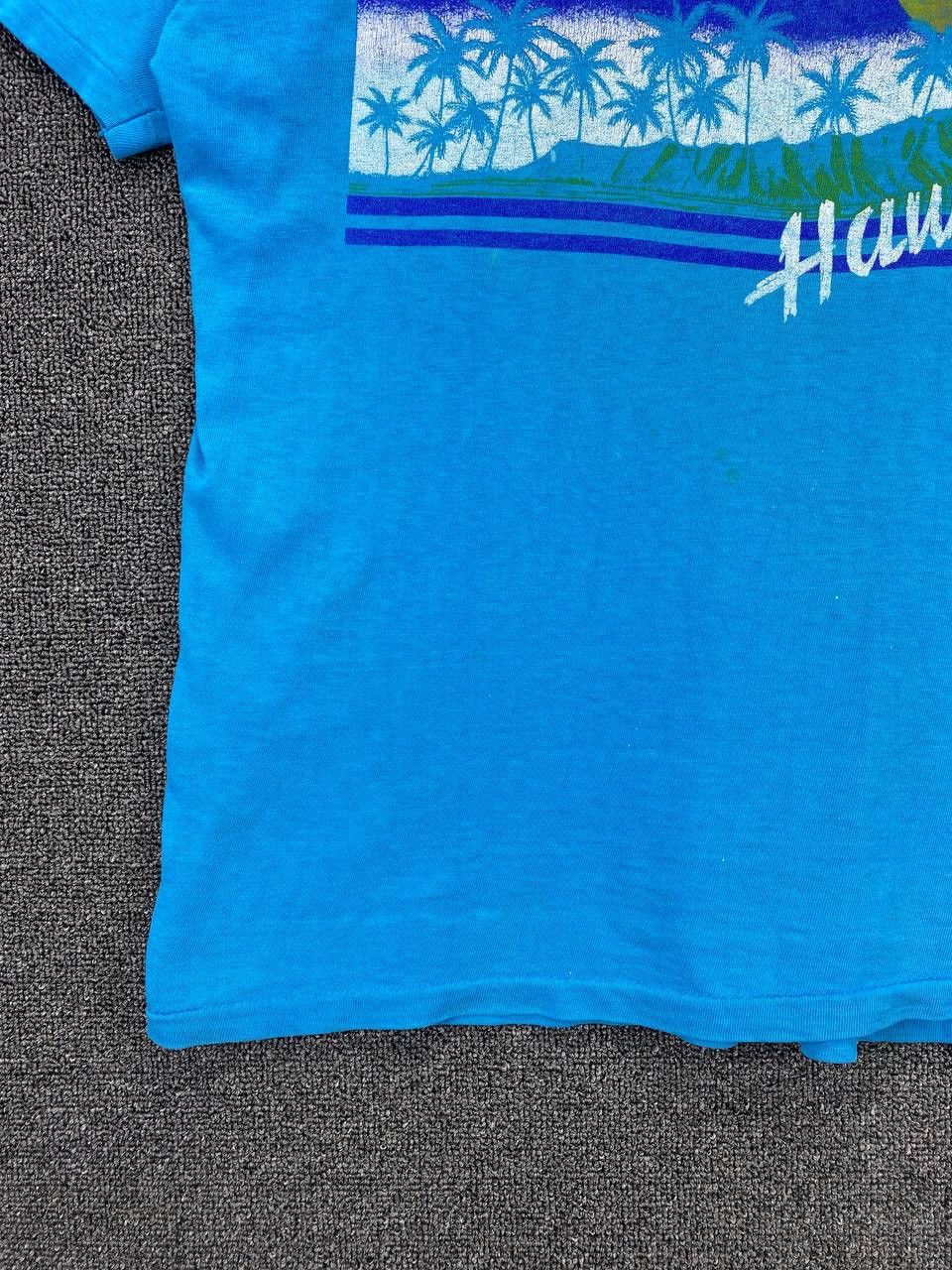 Vintage Vintage 80s Rare Hawaii Sunset Tee T Shirts Size US L / EU 52-54 / 3 - 10 Thumbnail