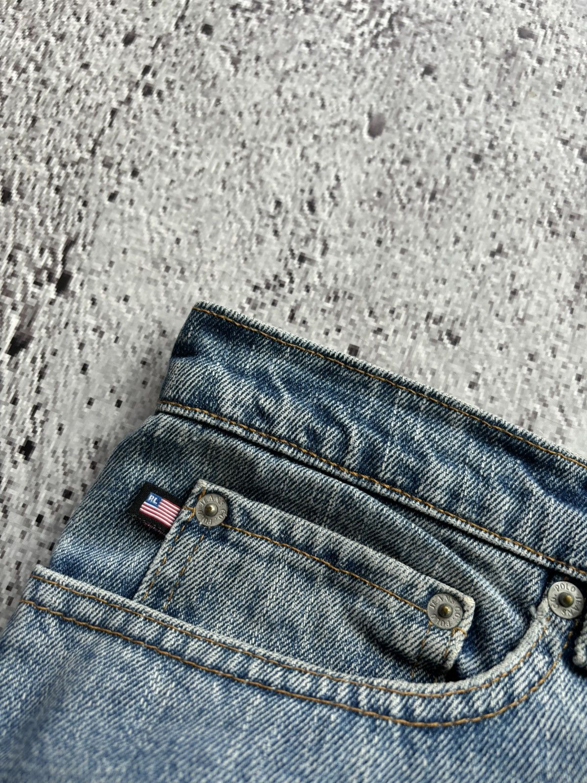 RRL Ralph Lauren Vintage Polo jeans company Ralph lauren denim Size US 35 - 11 Thumbnail