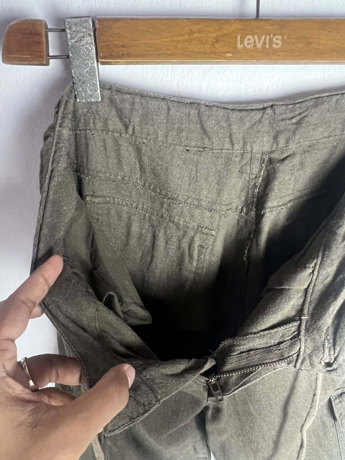 Unsound Rags Dream Time Santuary Drift Linen Casually Bootcut Size 30" / US 8 / IT 44 - 11 Thumbnail