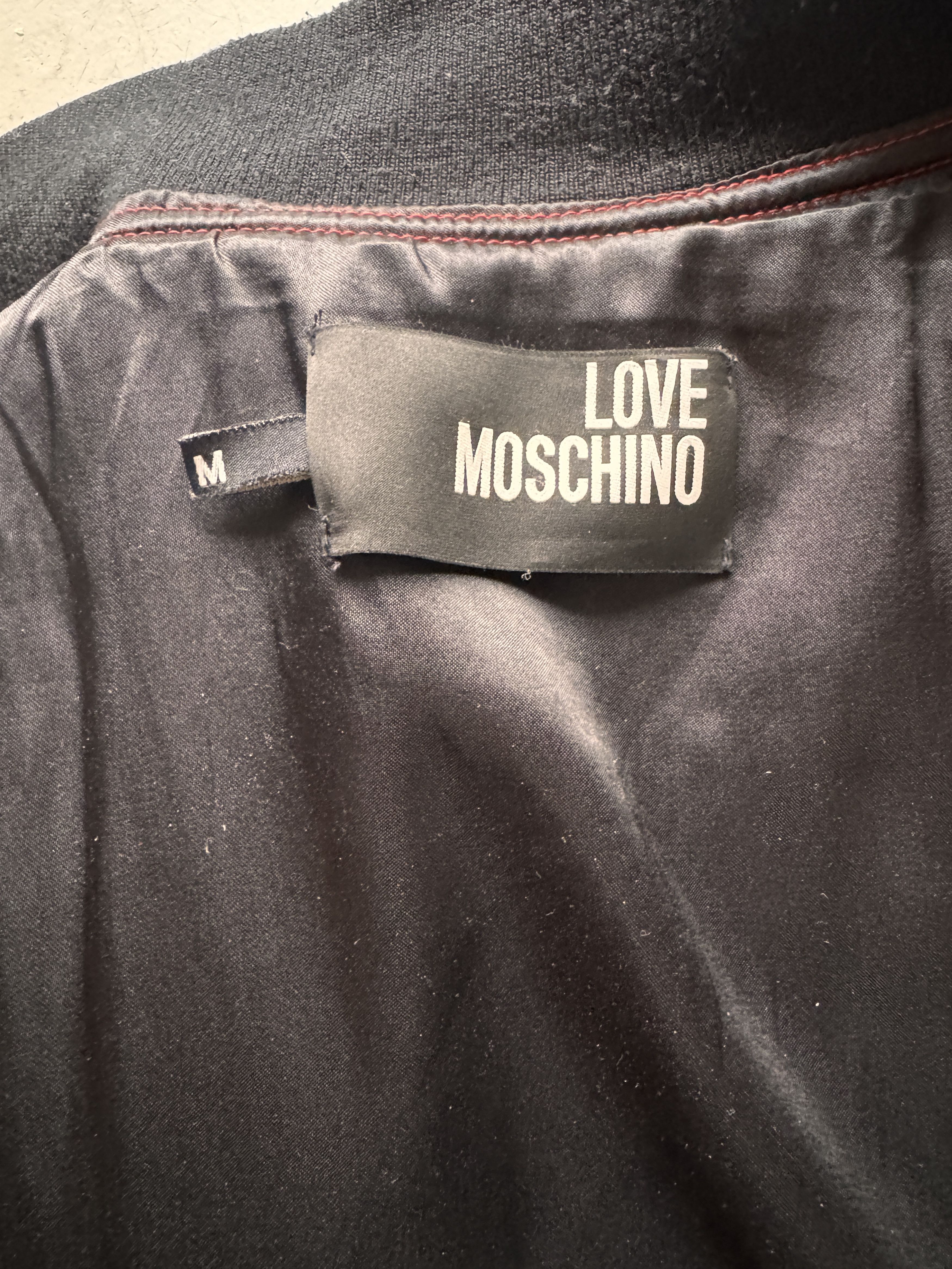 Love Moschino Love MOSCHINO Multicolor Orange Patch Long Bomberjacket M Size M / US 6-8 / IT 42-44 - 4 Thumbnail