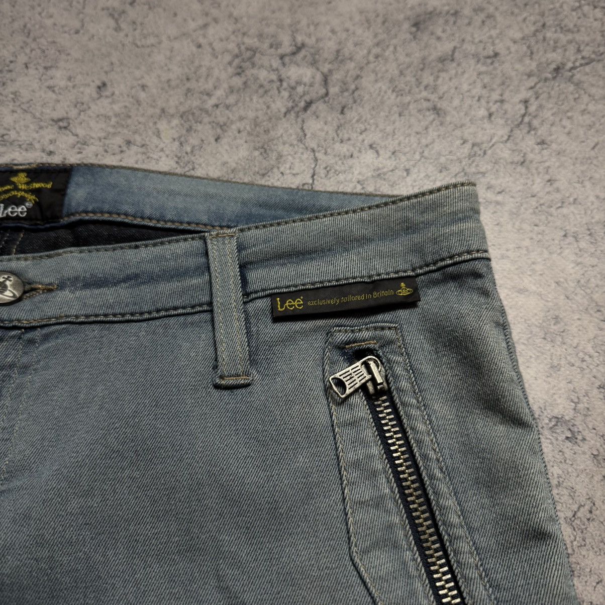 Lee × Vivienne Westwood NEW Vivienne Westwood X Lee Horse Riding Jeans Size US 31 - 9 Thumbnail