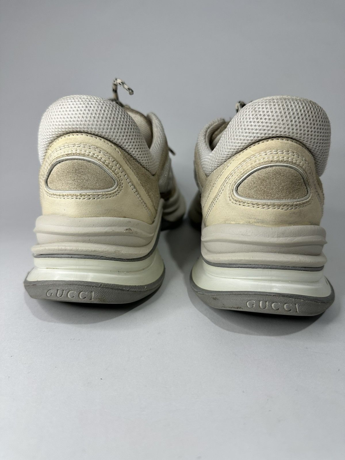 Gucci Gucci “Gucci Run” Sneakers – Beige / Off-White Size US 9 / EU 42 - 6 Thumbnail
