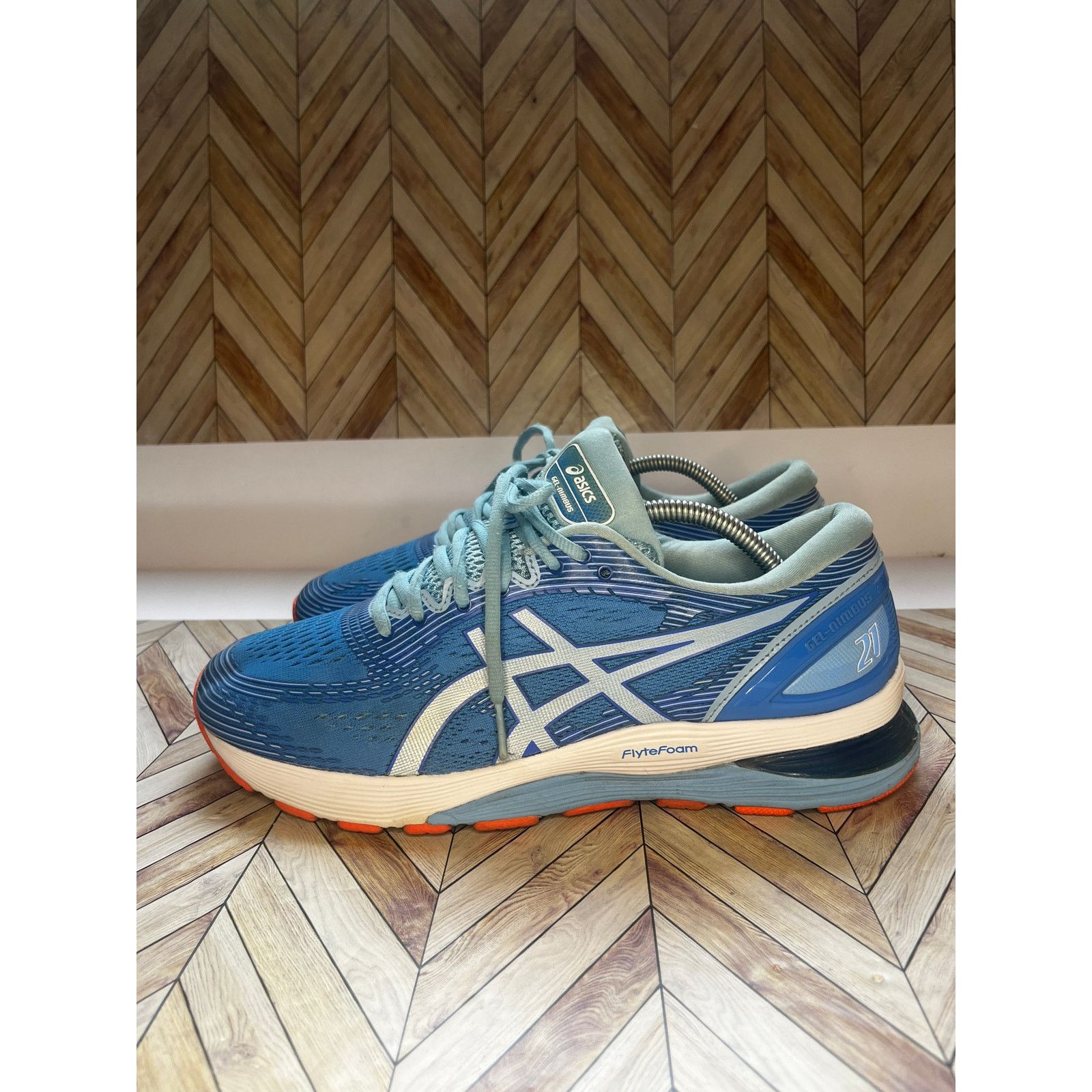 Asics Asics Performance Gel-Nimbus 21 Running Sneakers Shoes Sz 11 Size US 11 / IT 41 - 2 Thumbnail