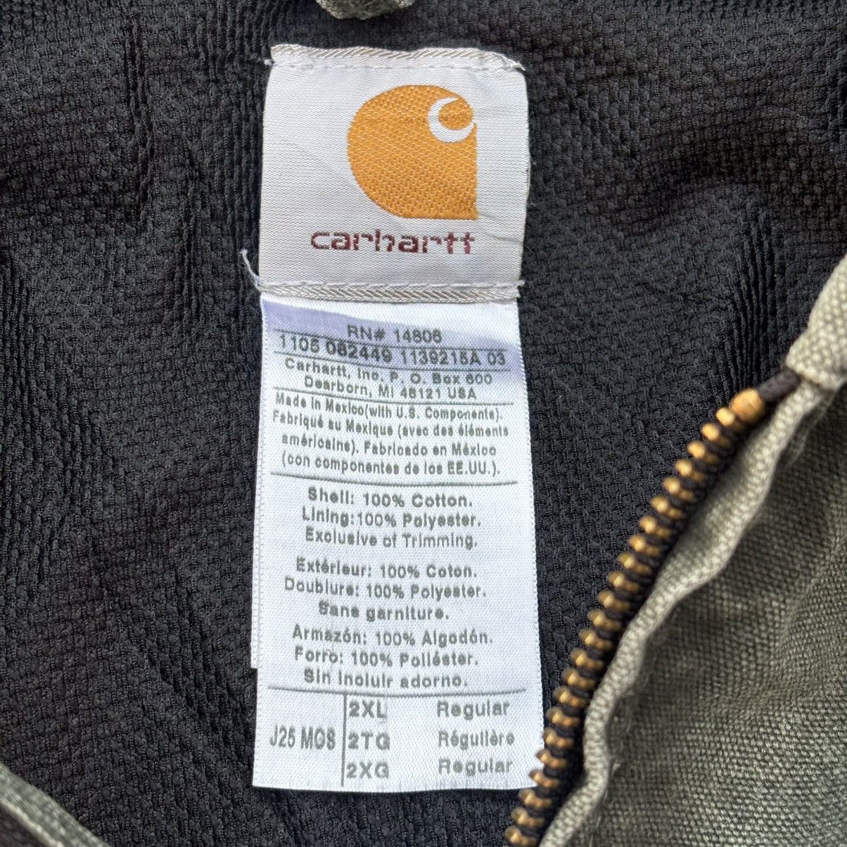 Carhartt Vintage Carhartt Active Jacket J25 Mos Size US XXL / EU 58 / 5 - 6 Thumbnail