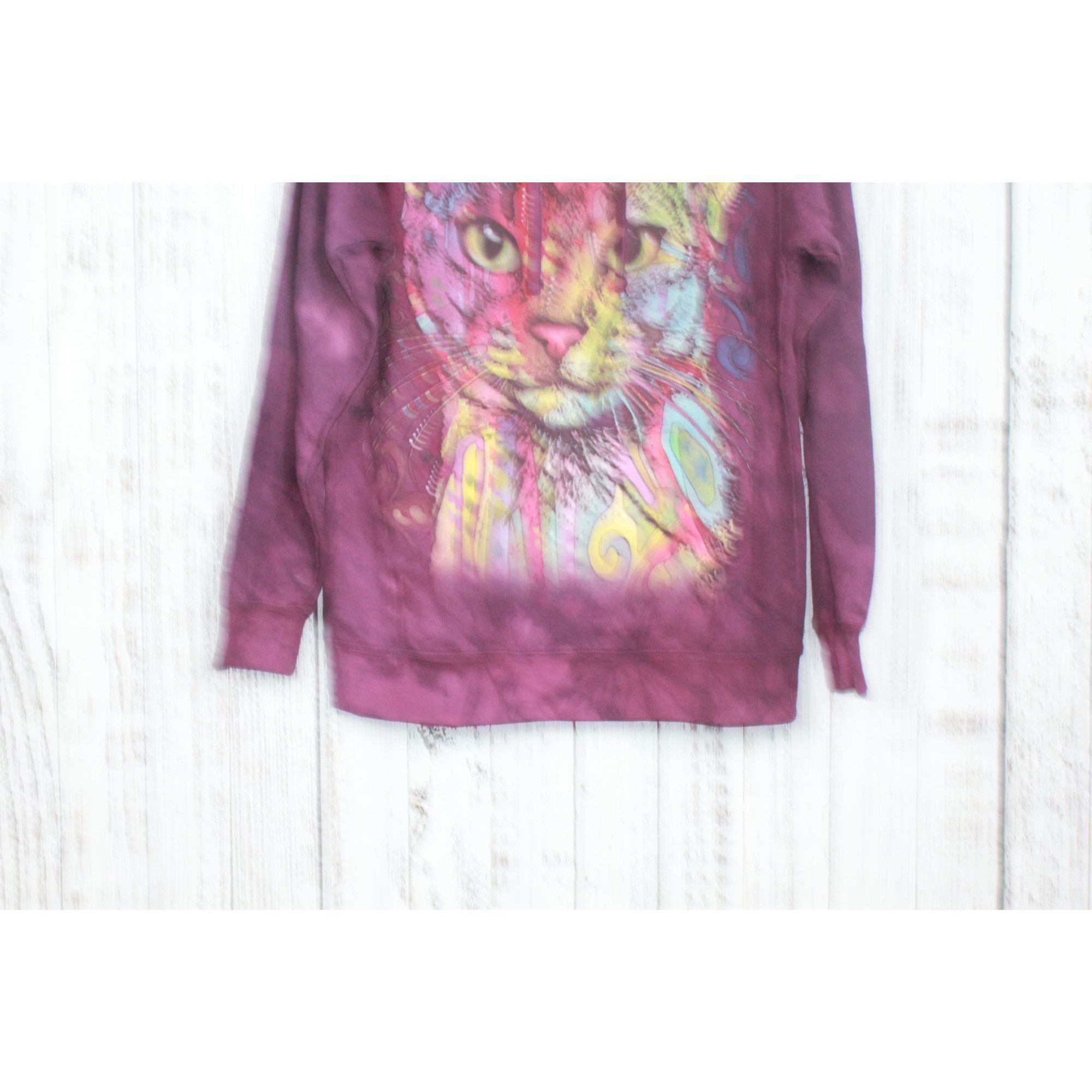 The Mountain The Mountain Relax Baggy Fit Abyssinian Hooded Sweatshirt Size S / US 4 / IT 40 - 2 Thumbnail