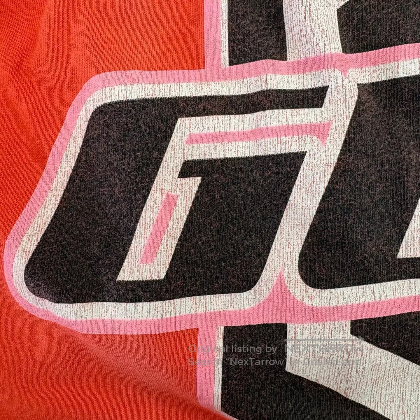 Gucci Guicci Orange letter-print round-neck short-sleeved T-shir Size US L / EU 52-54 / 3 - 9 Thumbnail