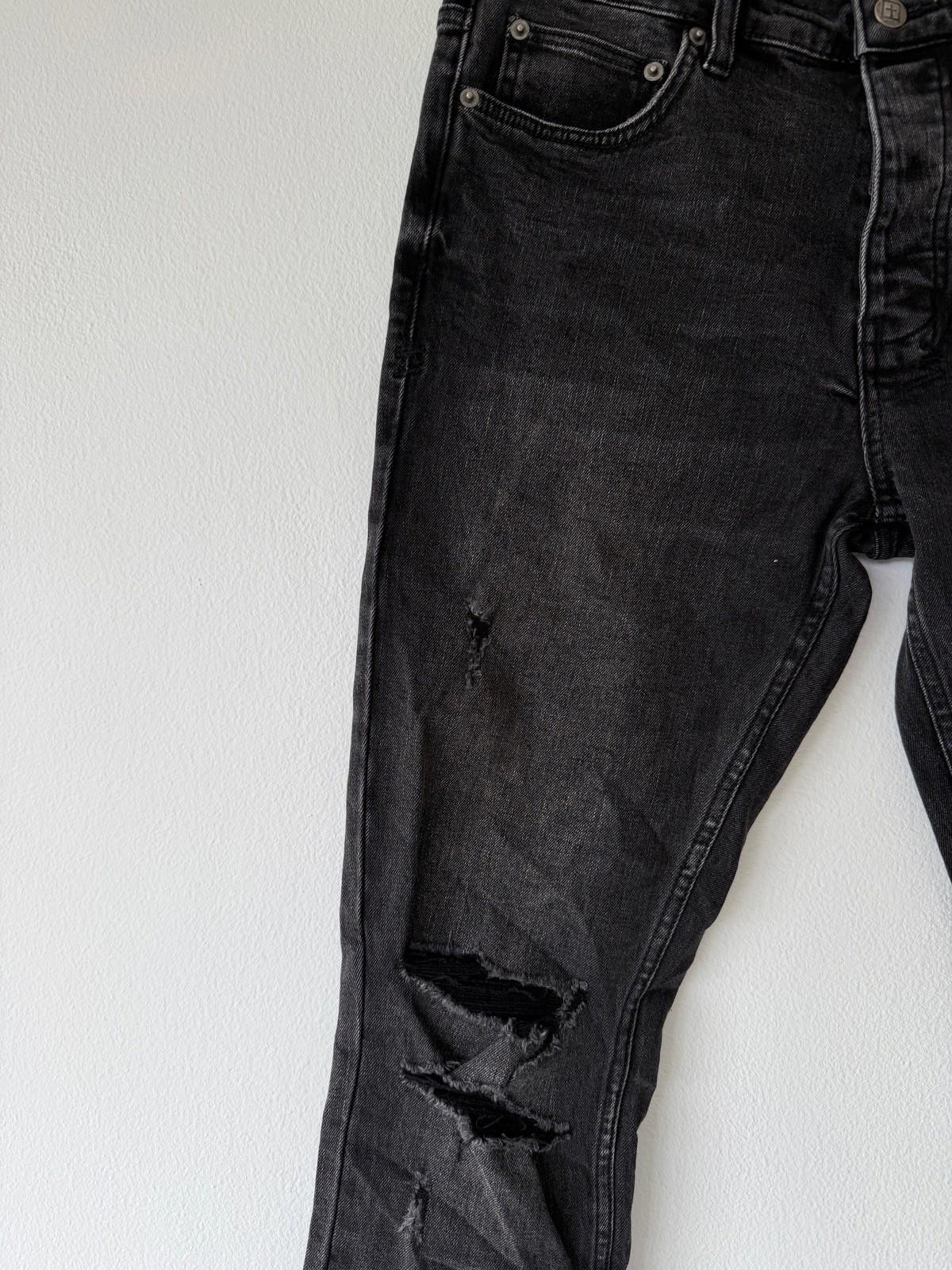 Ksubi new Ksubi mens jeans chitch black grey ashes trashed 32 Size US 32 / EU 48 - 4 Thumbnail