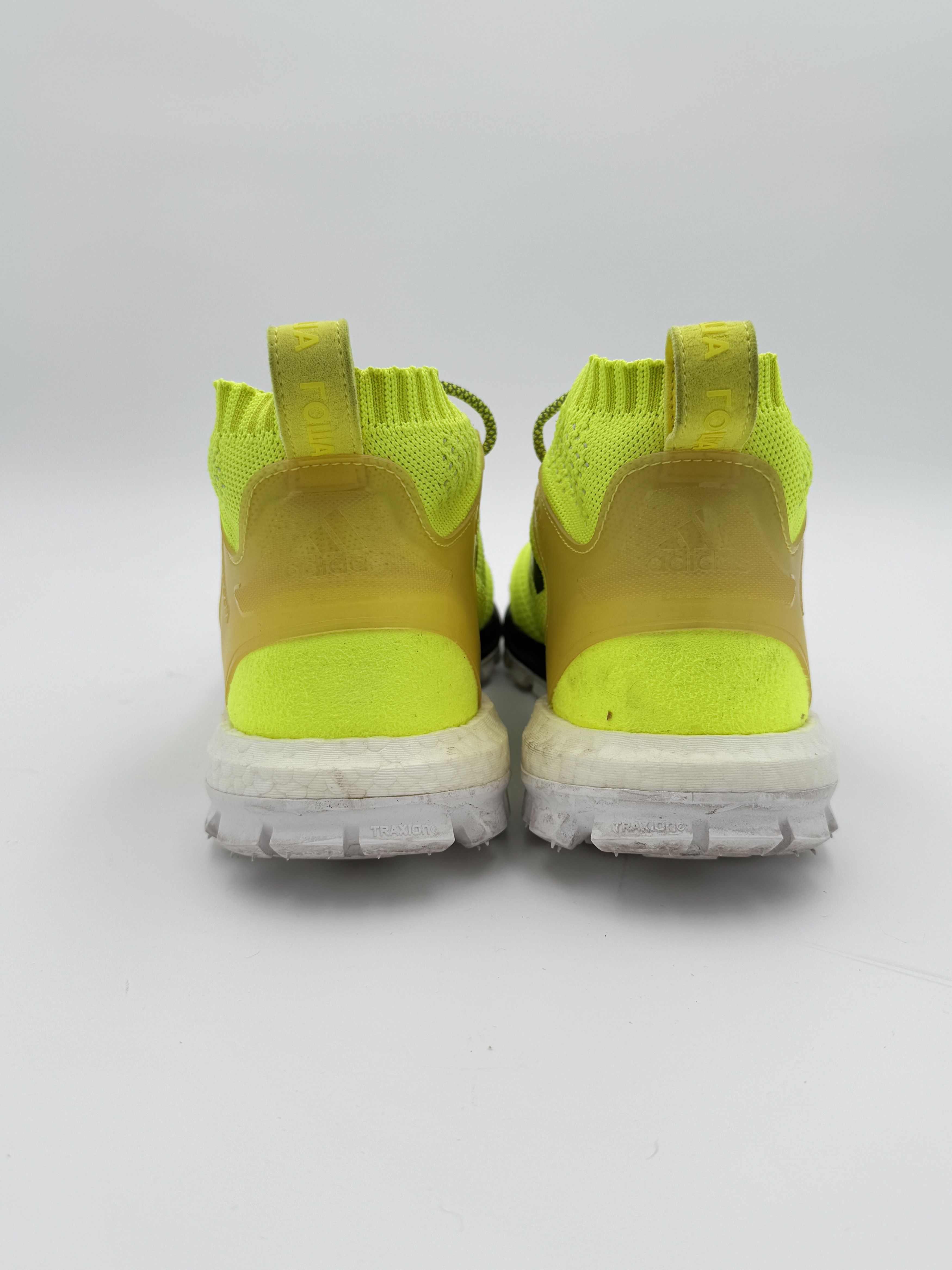 Adidas × Gosha Rubchinskiy adidas Gosha Copa Mid Primeknit Solar Neon Yellow Size US 11 / EU 44 - 5 Thumbnail