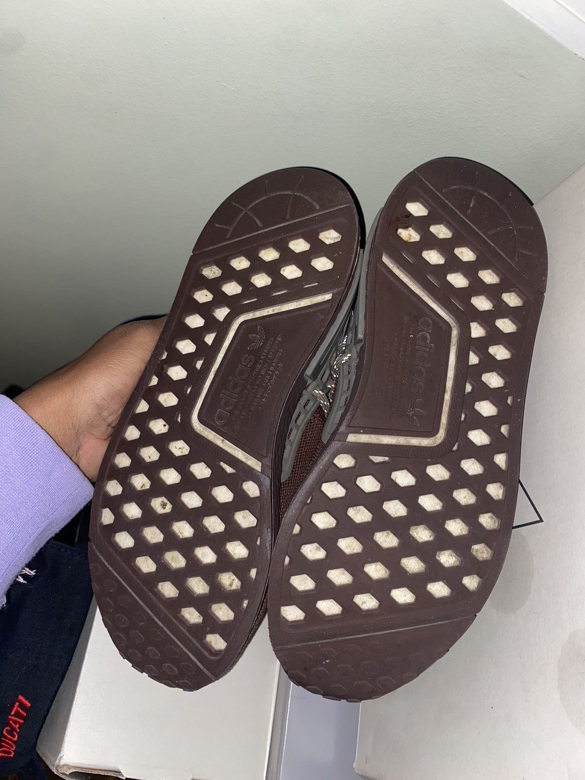 Adidas Pharrell Williams NMD HU racers Size US 7.5 / EU 40-41 - 4 Thumbnail