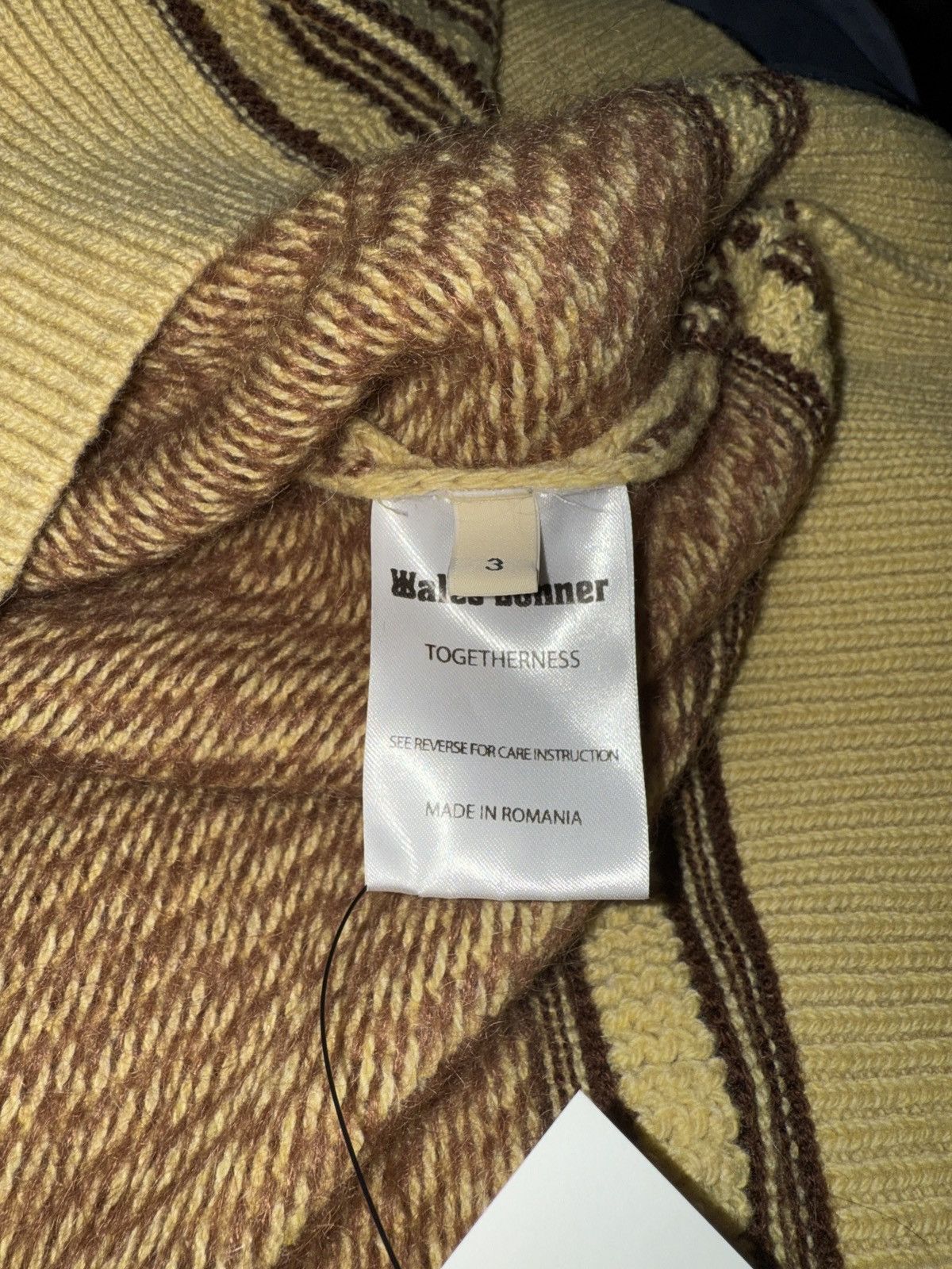 Wales Bonner Wales Bonner Clarinet Cardigan Size US L / EU 52-54 / 3 - 4 Thumbnail