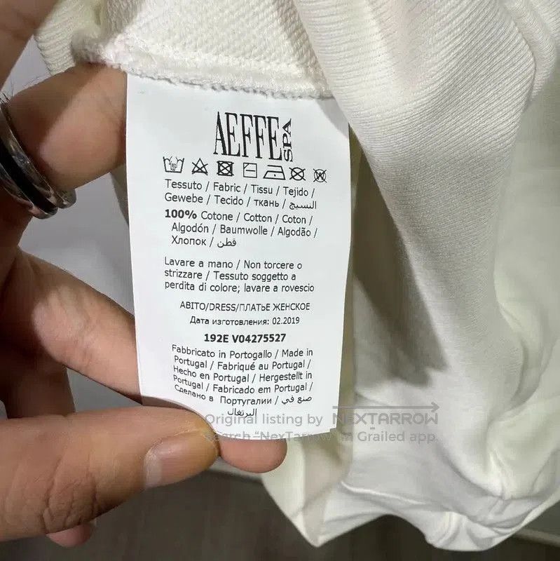Moschino Moschino White Cotton Womens Hoodie . Size XS / US 0-2 / IT 36-38 - 5 Thumbnail