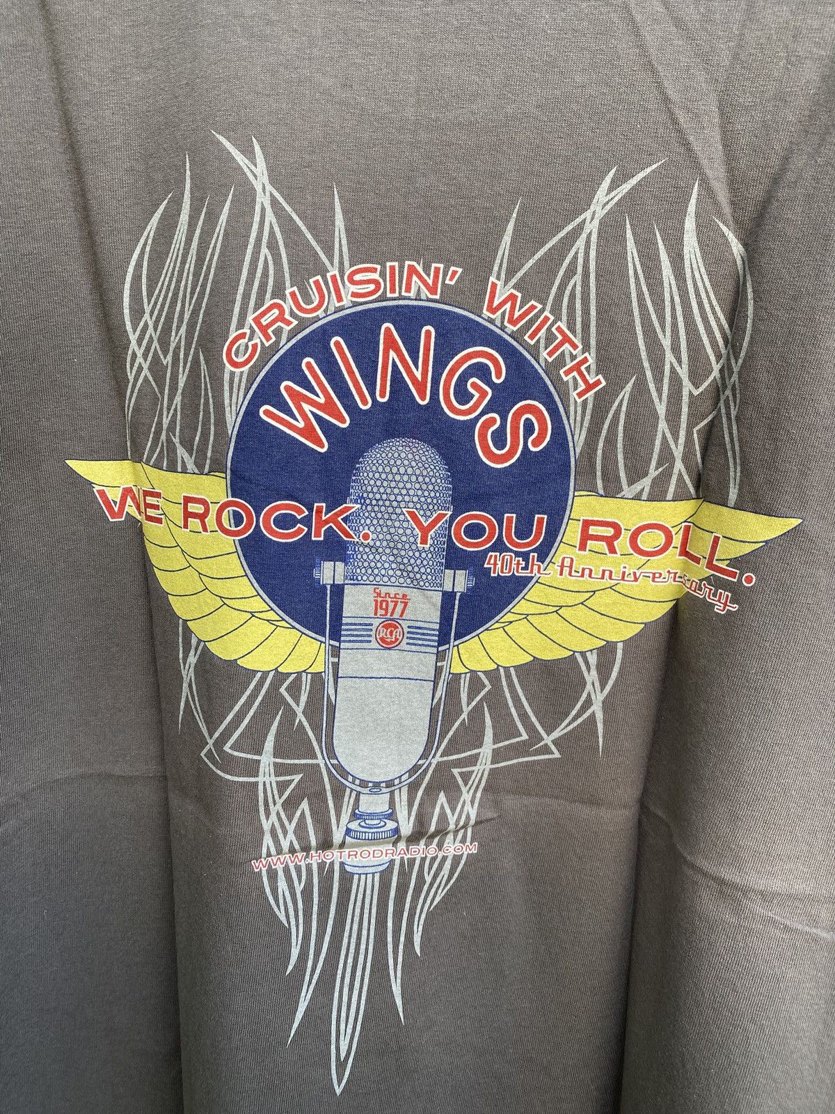 Band Tees × Gildan × Vintage HOTRODRADIO Size US L / EU 52-54 / 3 - 2 Thumbnail