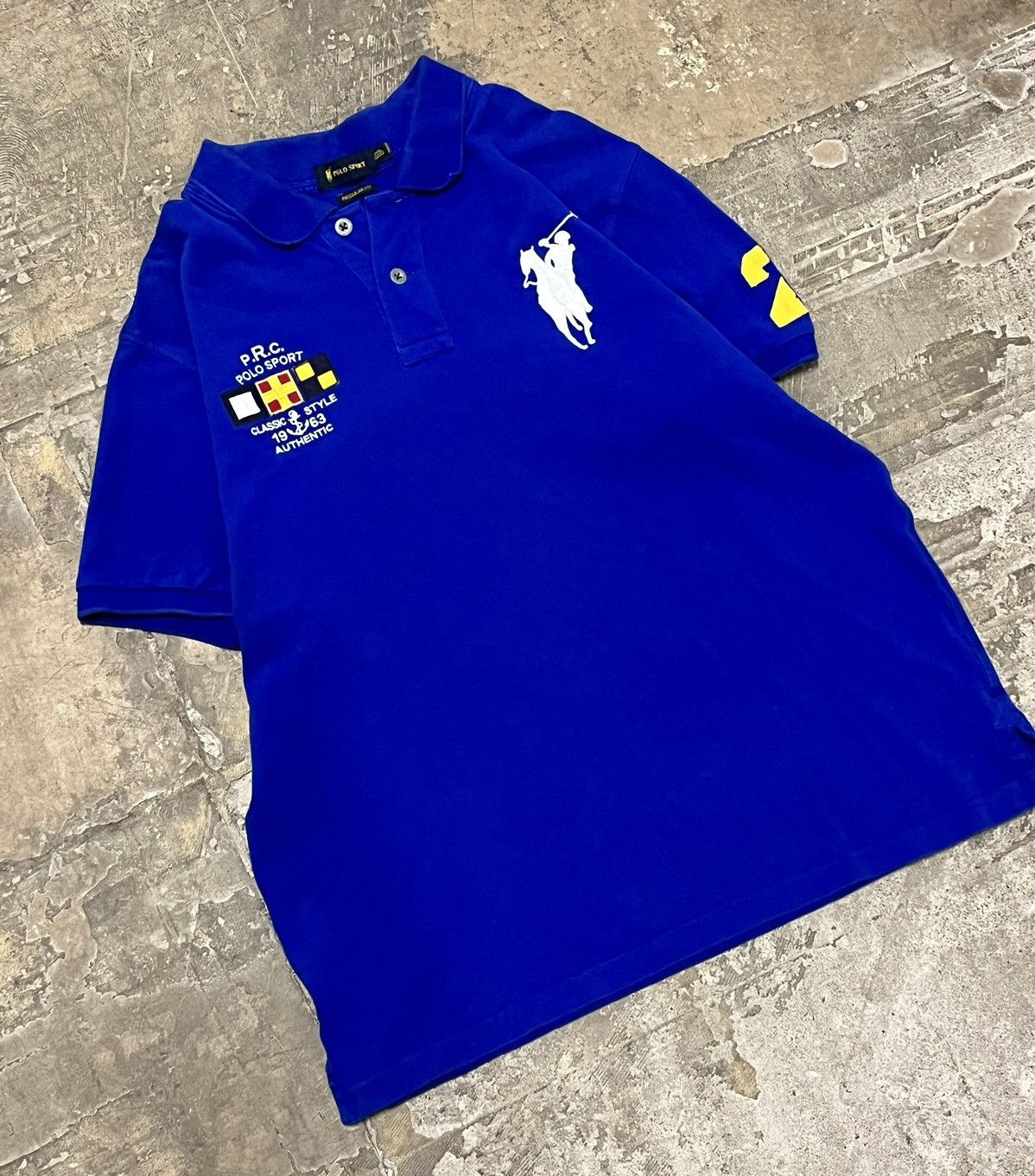 Polo Ralph Lauren × Vintage Polo Ralph Lauren vintage button up polo sport hype rare Size US XL / EU 56 / 4 - 1 Thumbnail