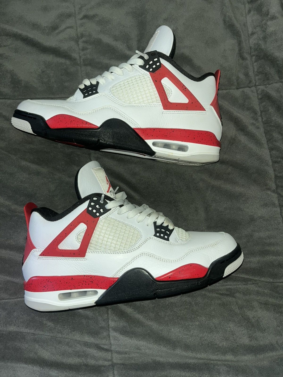Jordan Brand × Nike JORDAN 4 RED CEMENT Size US 10.5 / EU 43-44 - 3 Thumbnail