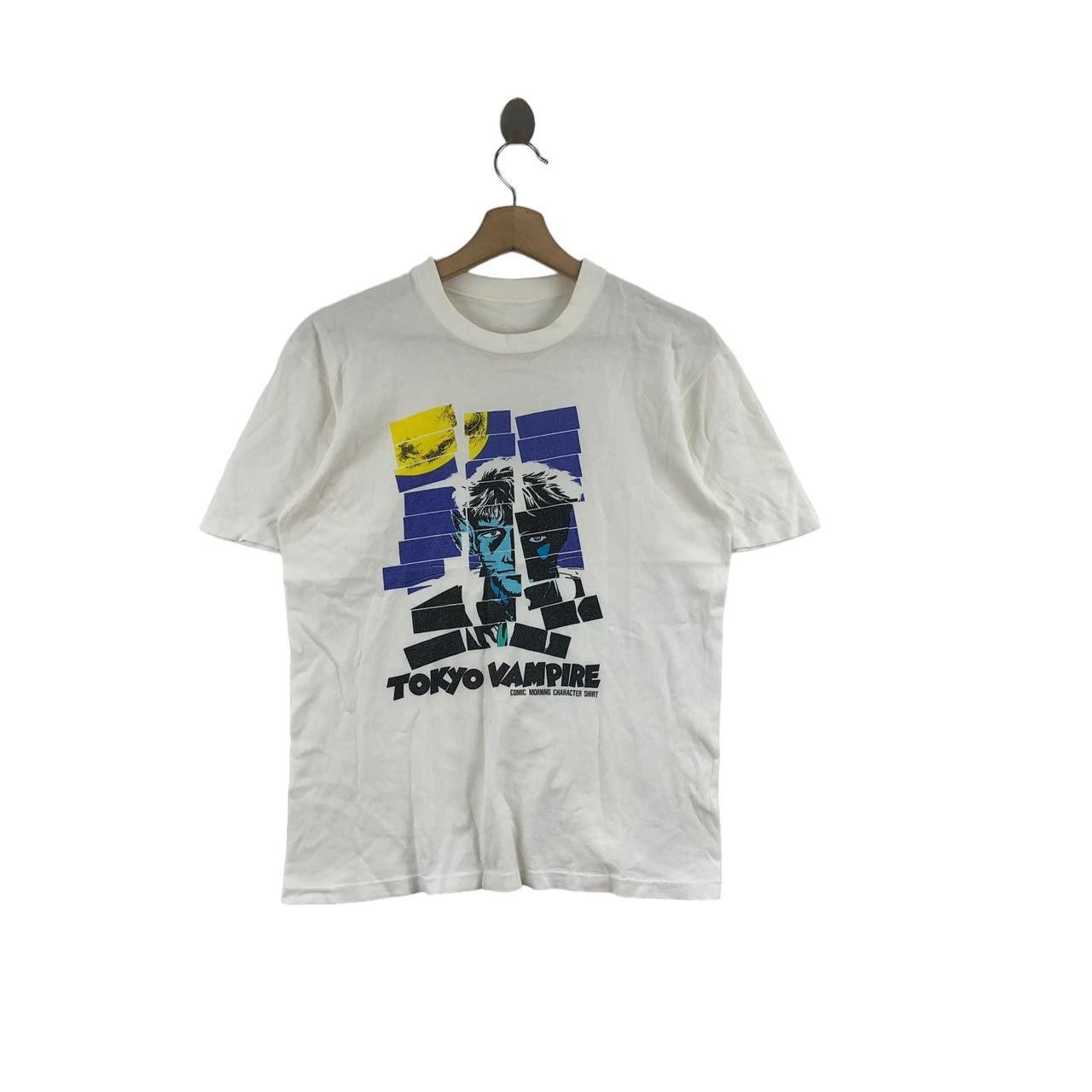 Anime Vintage 1987 TOKYO VAMPIRE MORNING KODANSHA Tee Shirt Anime Size US M / EU 48-50 / 2 - 1 Thumbnail