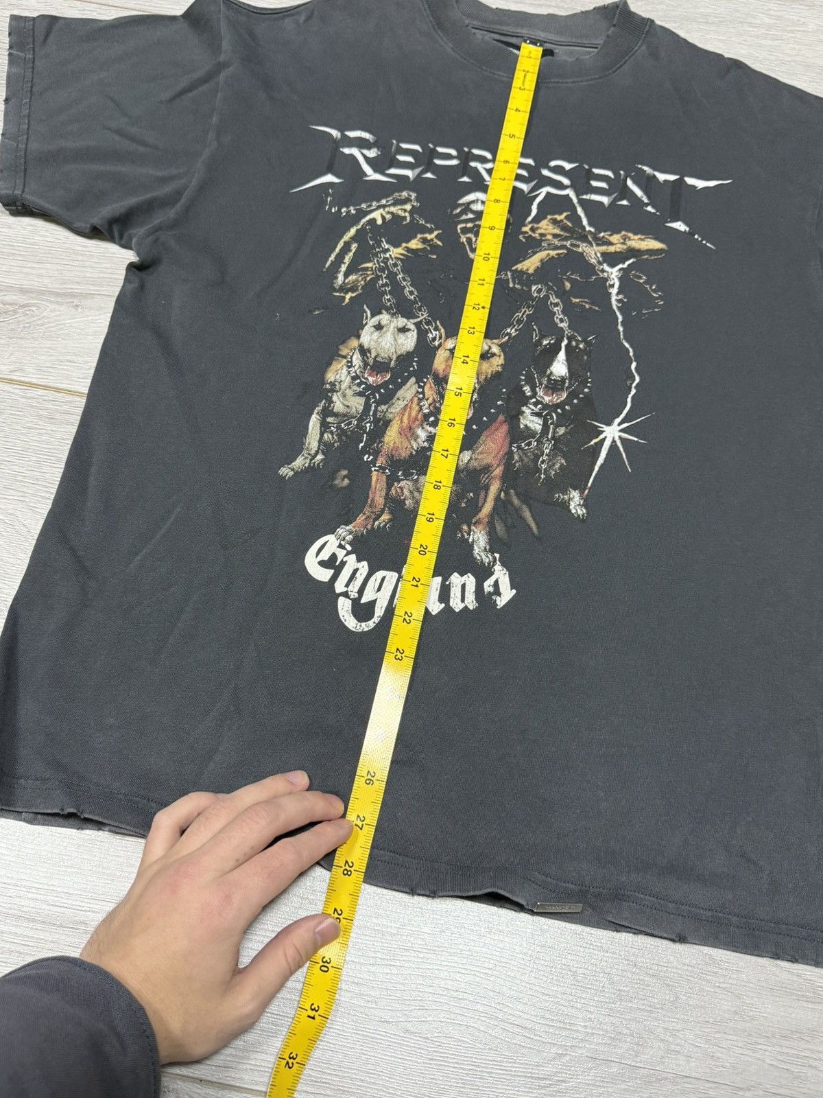 Represent Clo. Represent Terrier Tension vintage style faded distressed tee Size US S / EU 44-46 / 1 - 11 Thumbnail