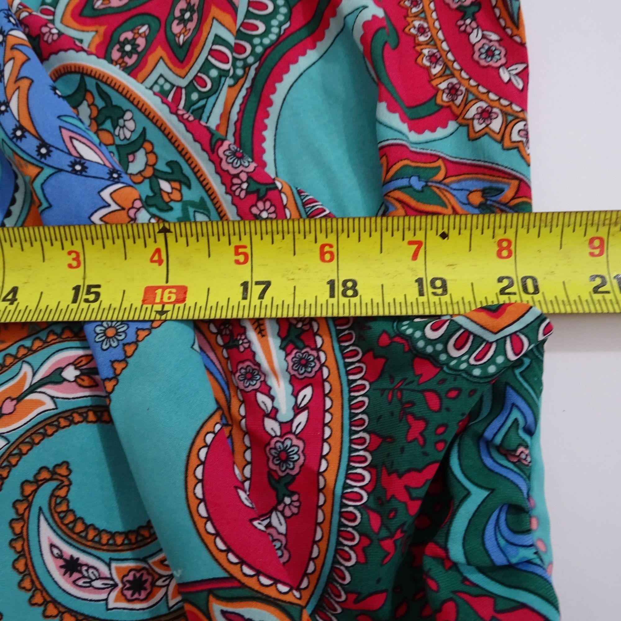 Shein Shein Paisley Long Sleeve Faux Wrap Blouse Women Size M 6 Size M / US 6-8 / IT 42-44 - 9 Thumbnail