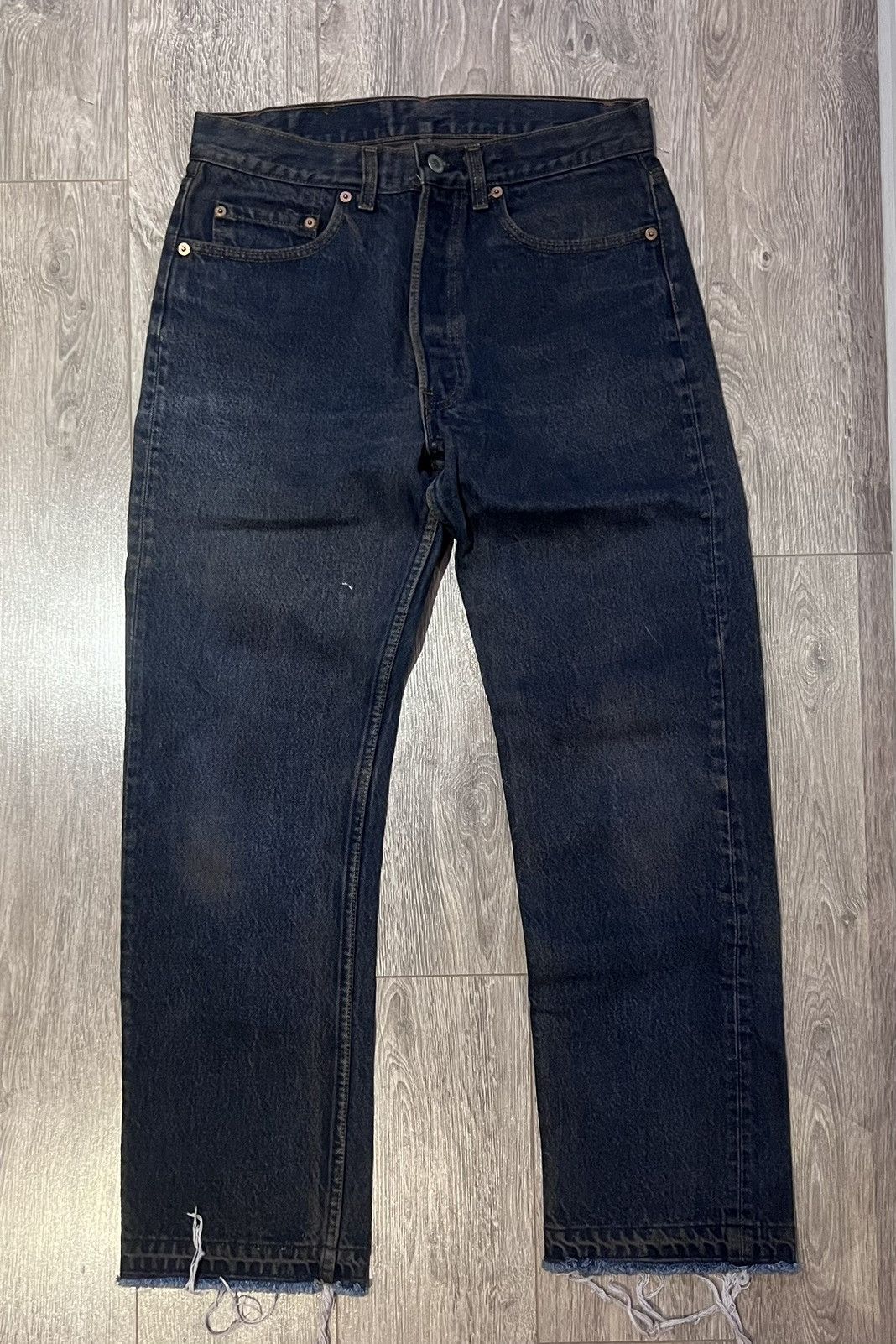 Vintage Vintage Mud-wash Levi 501 Size US 32 / EU 48 - 1 Thumbnail