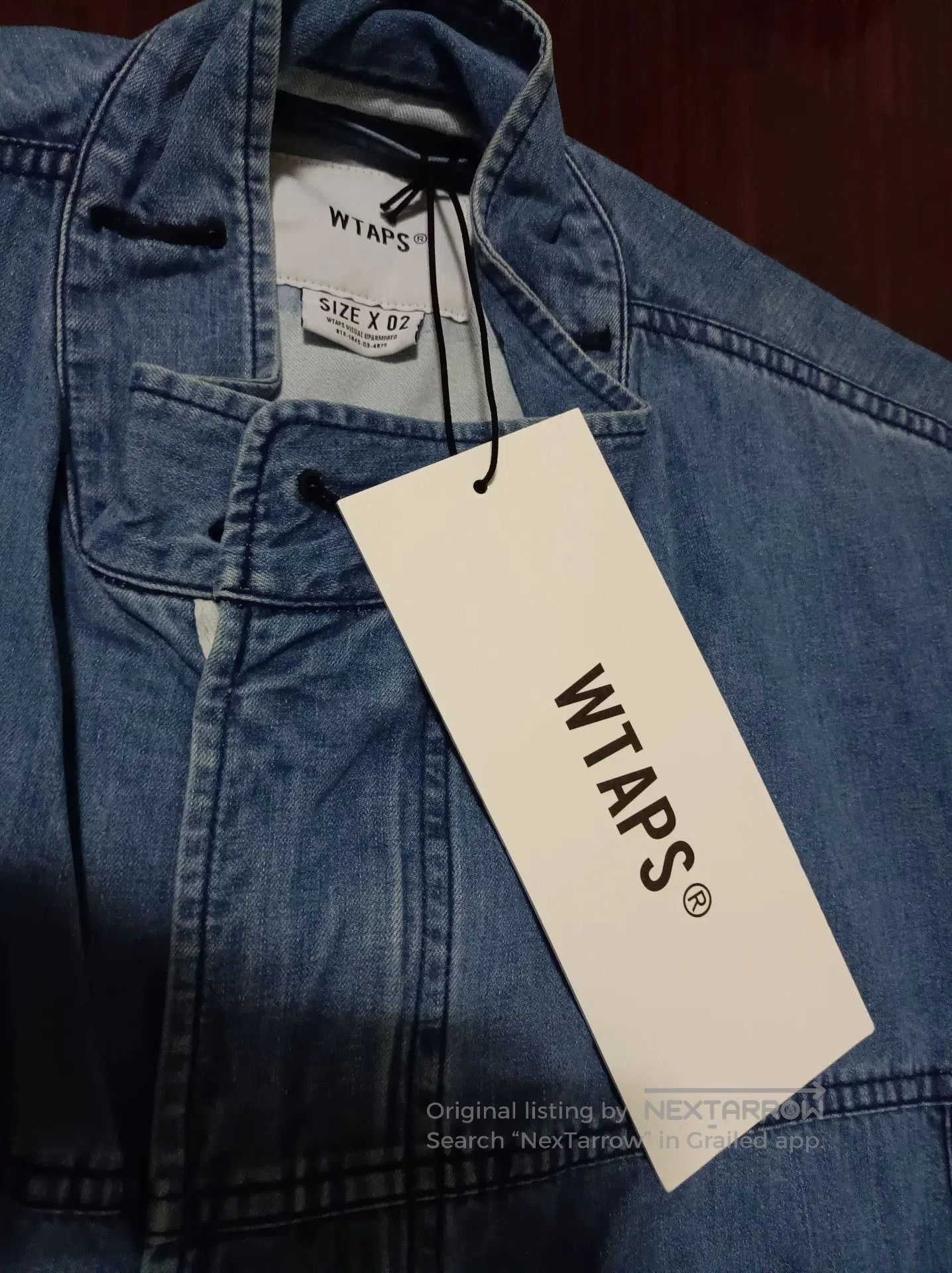 Wtaps Wtaps 18aw Thompson Cotton Denim Jacket. Size US M / EU 48-50 / 2 - 2 Thumbnail