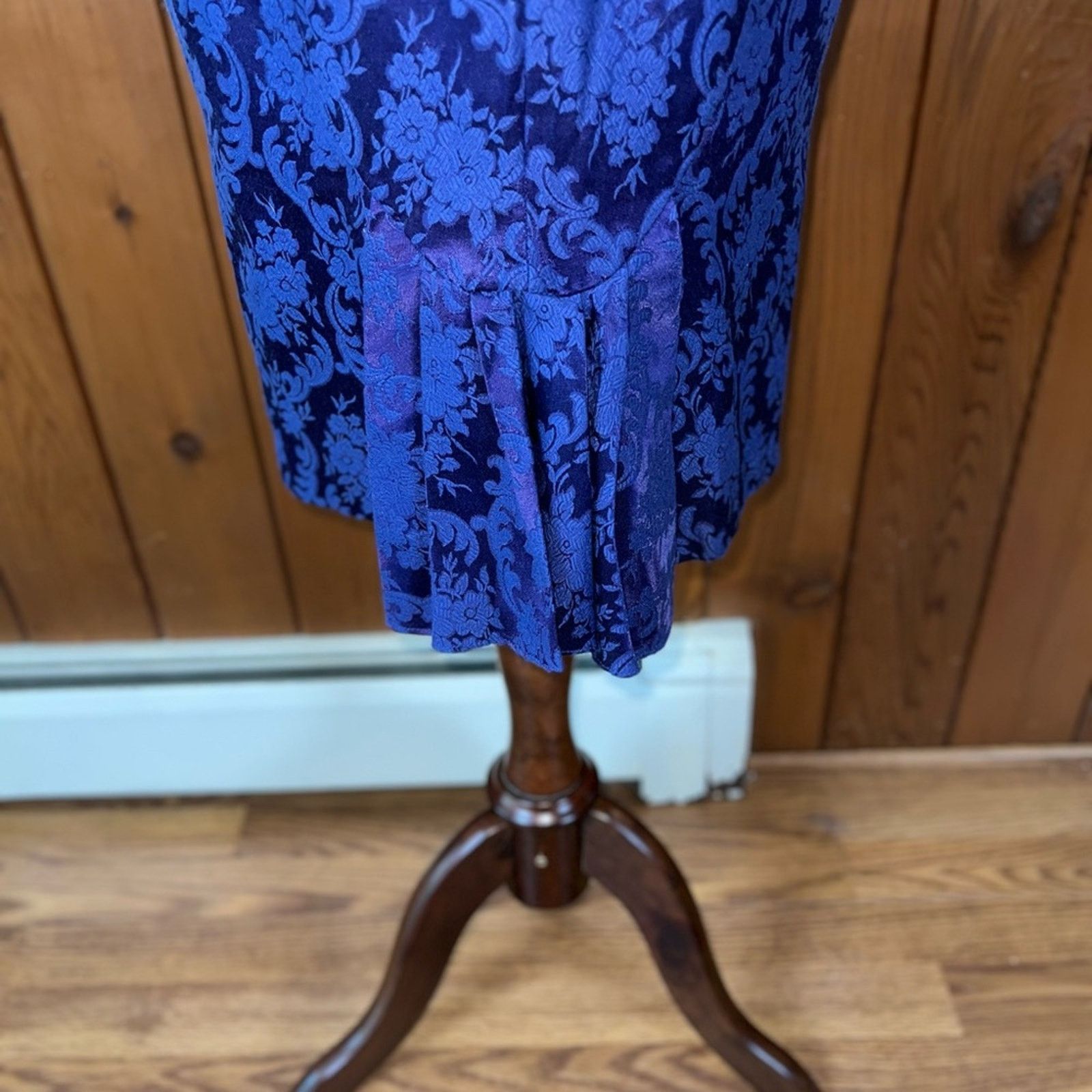 Other Gorgeous Vintage 90s Scott McClintock Brocade Cocktail Dress Size M / US 6-8 / IT 42-44 - 8 Thumbnail