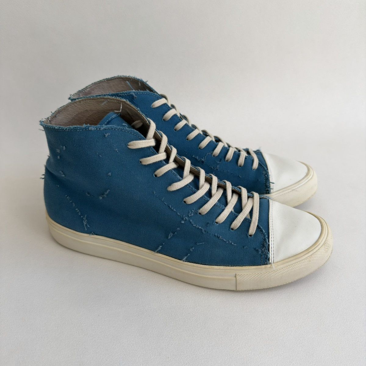 Maison Margiela S/S 08 ‘Deconstructed’ Canvas Sneakers Size US 10 / EU 43 - 5 Thumbnail