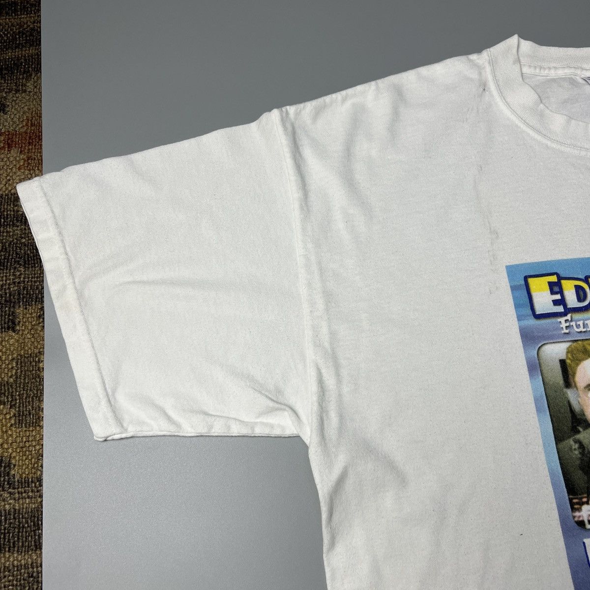 Vintage Vintage 90s B96 Radio Eddie & JoBo Dj Music Band Tees Size US XL / EU 56 / 4 - 4 Thumbnail