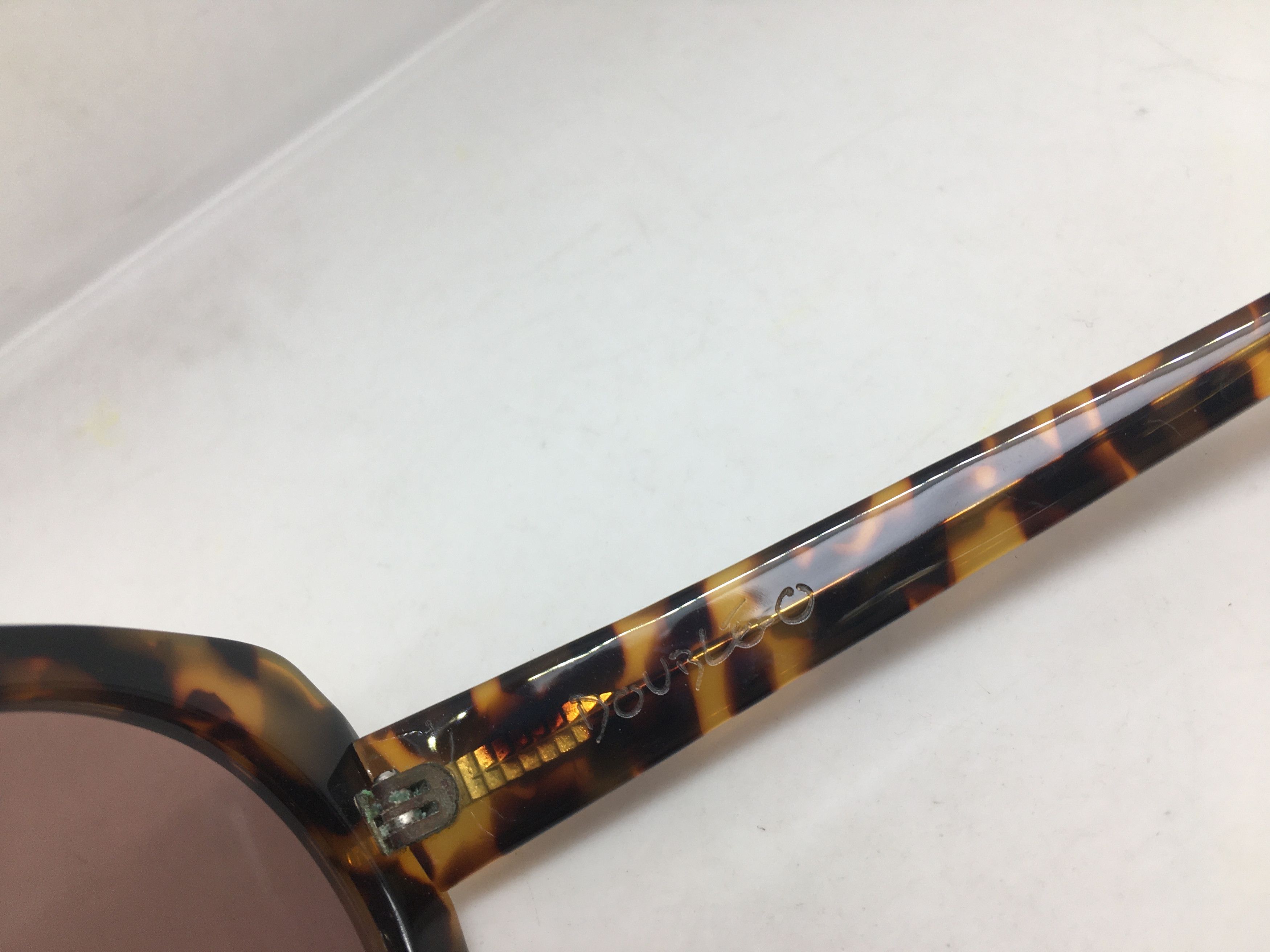 Vintage Doubleo Scaramanga Tortoise Acetate Oversize Sunglasses Size ONE SIZE - 4 Thumbnail