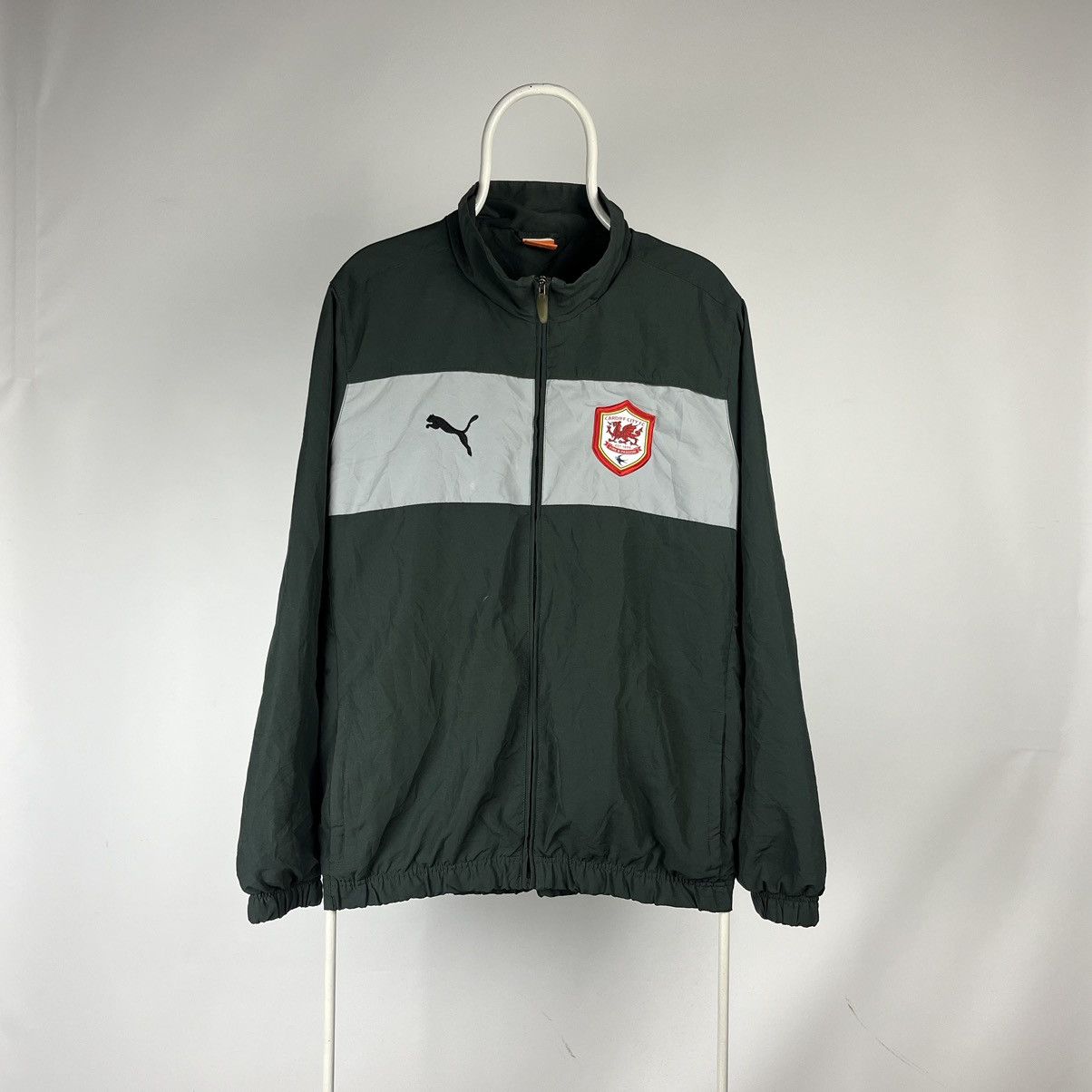 Puma Vintage Puma track jacket Cardiff city fc soccer size Large Size US L / EU 52-54 / 3 - 1 Thumbnail