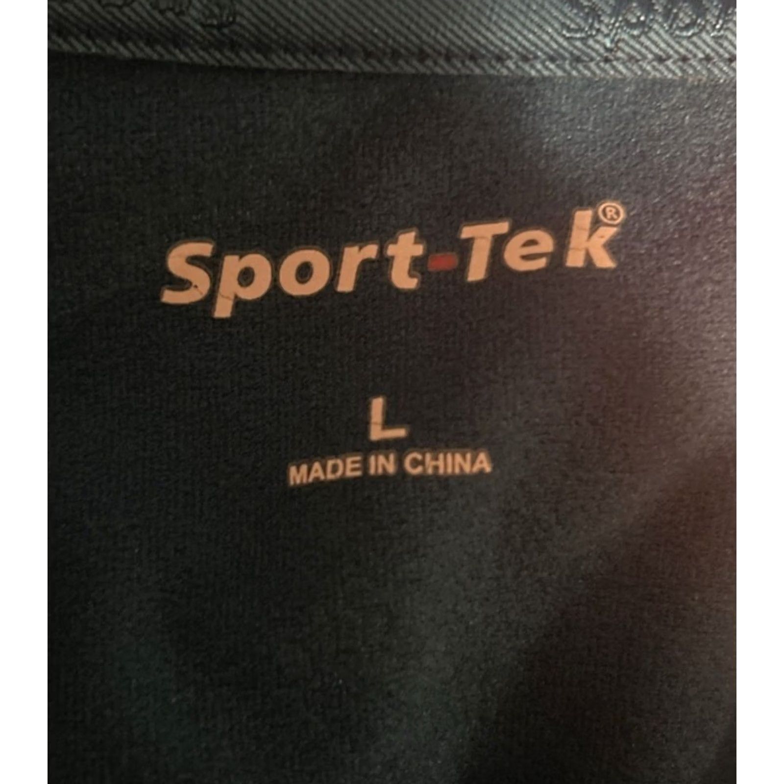 Vintage Sport-Tek 1/4 Zip Pullover Shirt L Turquoise Blue Black Long Sleeve Athletic Cross Training Running Jogging Track & Field Size L / US 10 / IT 46 - 4 Thumbnail