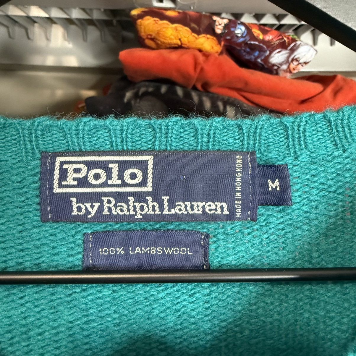 Polo Ralph Lauren Vintage Polo By Ralph Lauren Knit Lambswool Sweater Crewneck Size US M / EU 48-50 / 2 - 3 Thumbnail