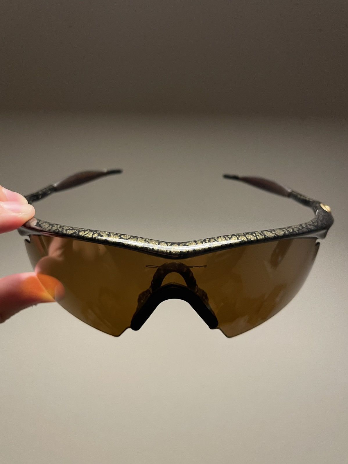 Oakley OAKLEY M FRAME 'Gold X' CYCLING SUNGLASSES Size ONE SIZE - 2 Thumbnail